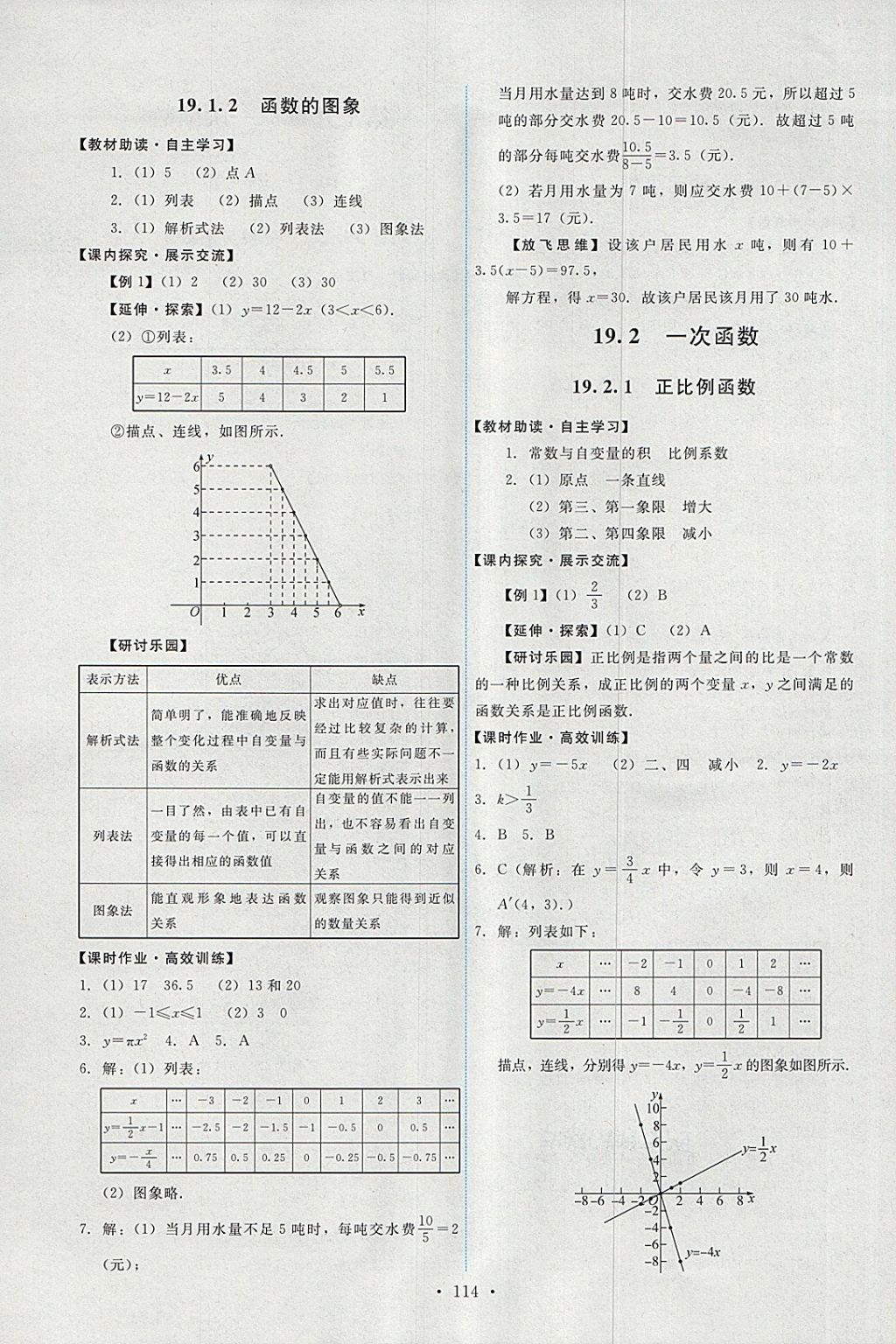 2018年能力培養(yǎng)與測試八年級(jí)數(shù)學(xué)下冊人教版 參考答案第16頁