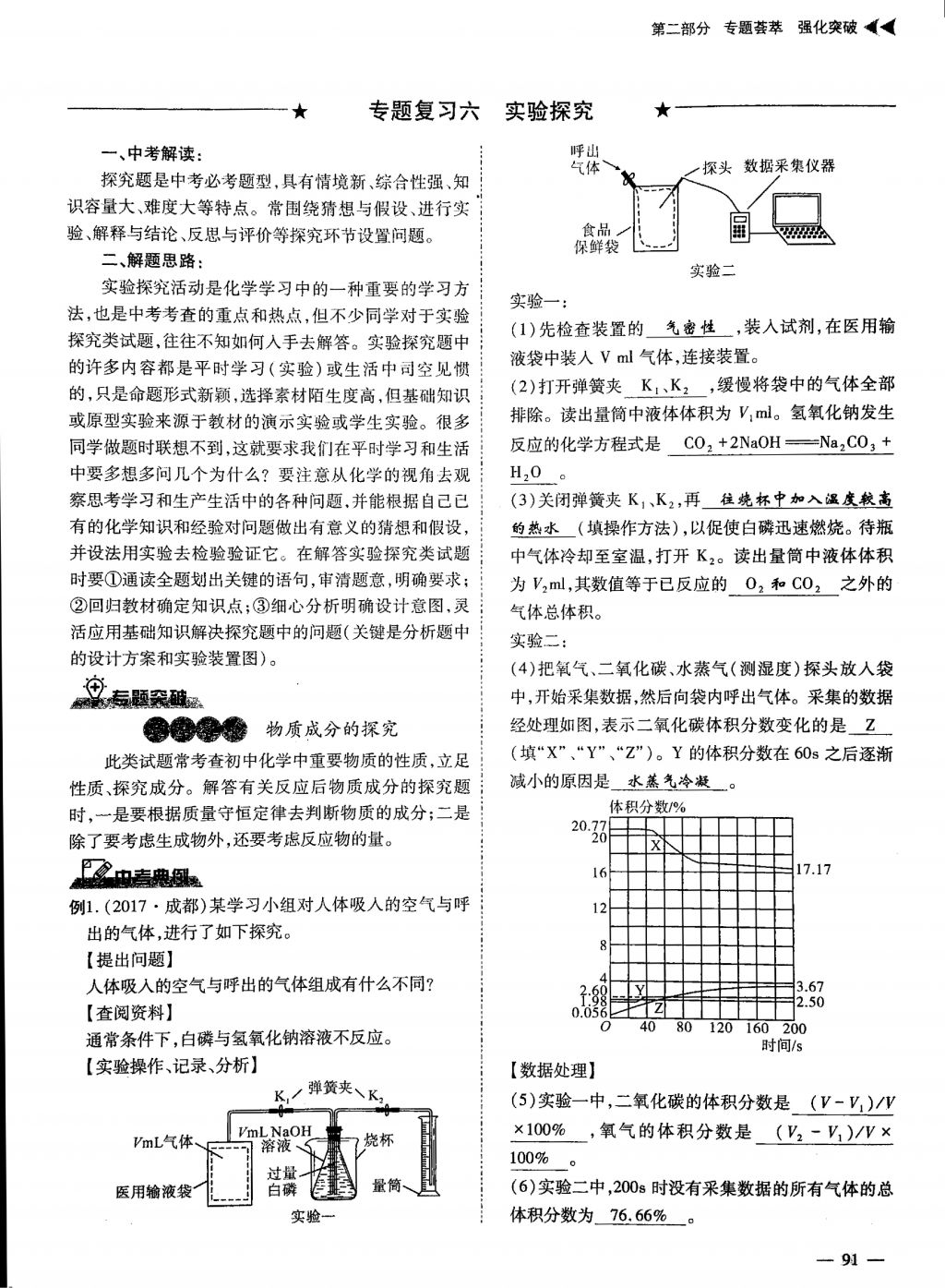 2018年蓉城優(yōu)課堂給力A加九年級(jí)化學(xué)中考復(fù)習(xí) 第1頁