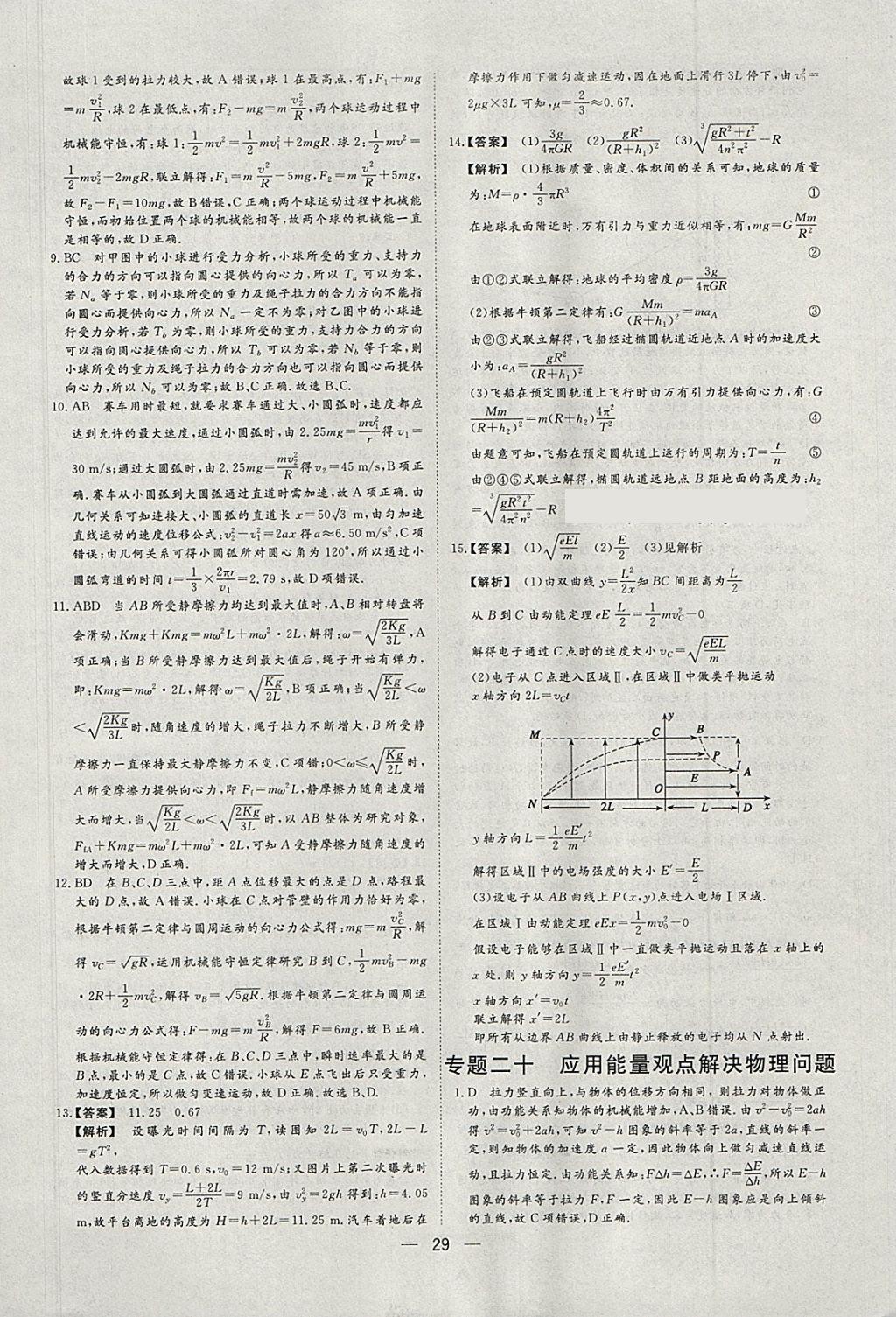 2018年168套全國名校試題優(yōu)化重組卷物理 參考答案第28頁