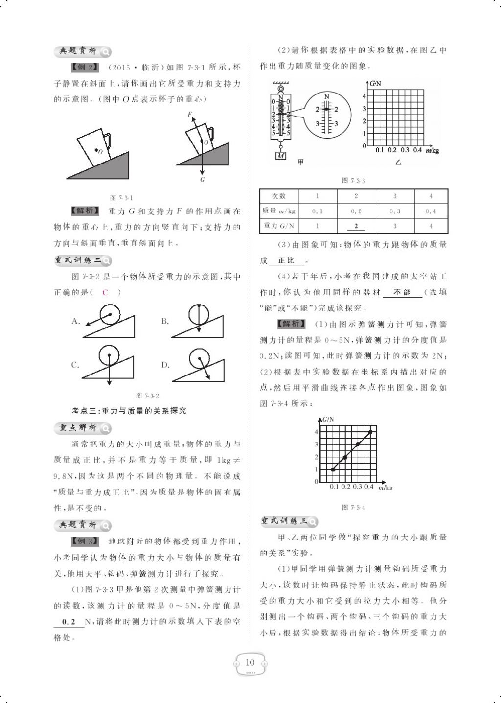 2018年領(lǐng)航新課標練習冊八年級物理下冊人教版 第1頁