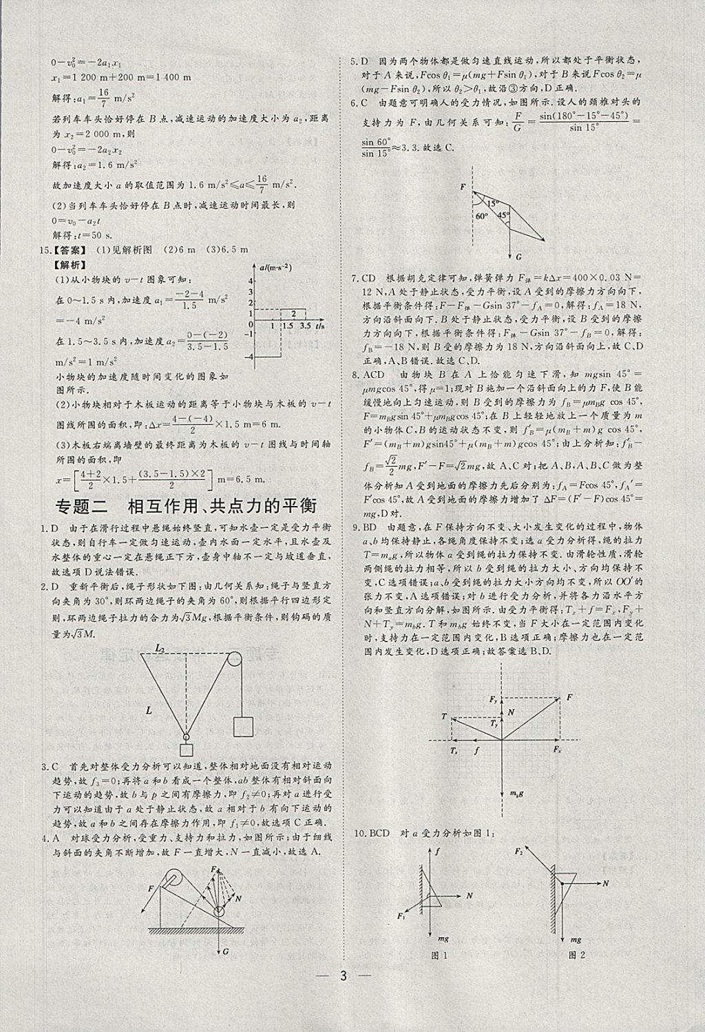 2018年168套全國名校試題優(yōu)化重組卷物理 參考答案第2頁