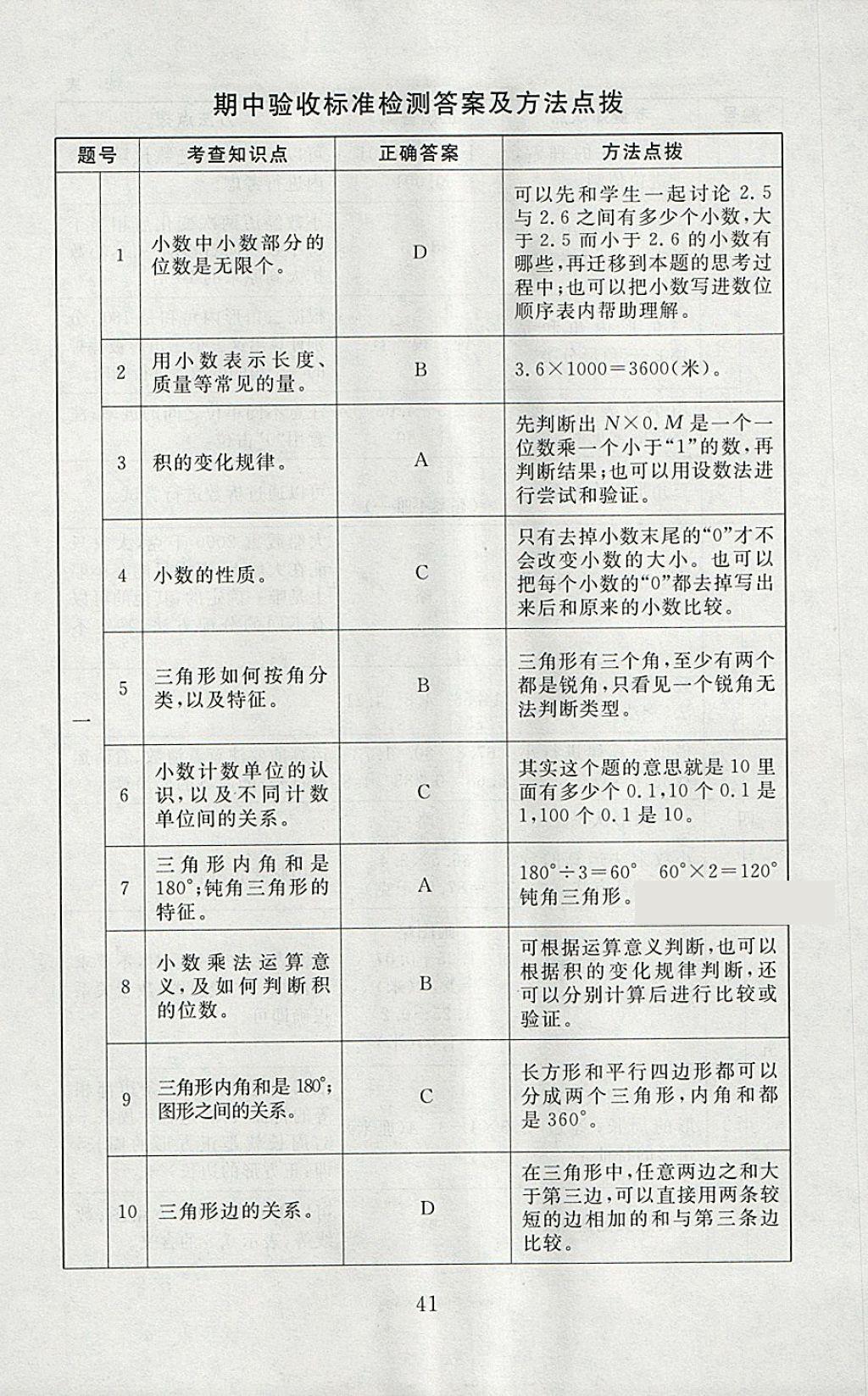 2018年海淀名師伴你學(xué)同步學(xué)練測四年級數(shù)學(xué)下冊北師大版 參考答案第13頁