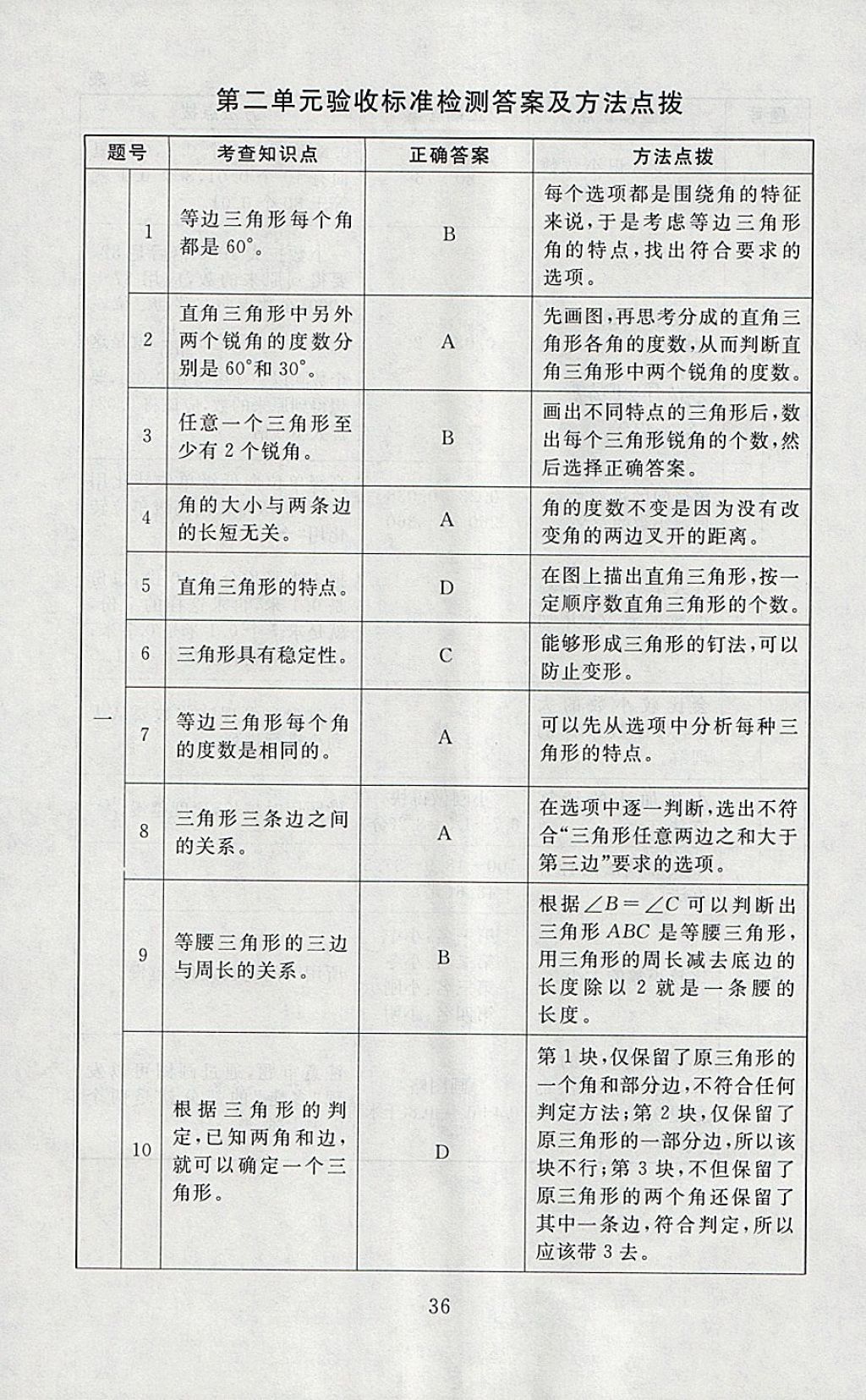 2018年海淀名師伴你學同步學練測四年級數(shù)學下冊北師大版 參考答案第8頁