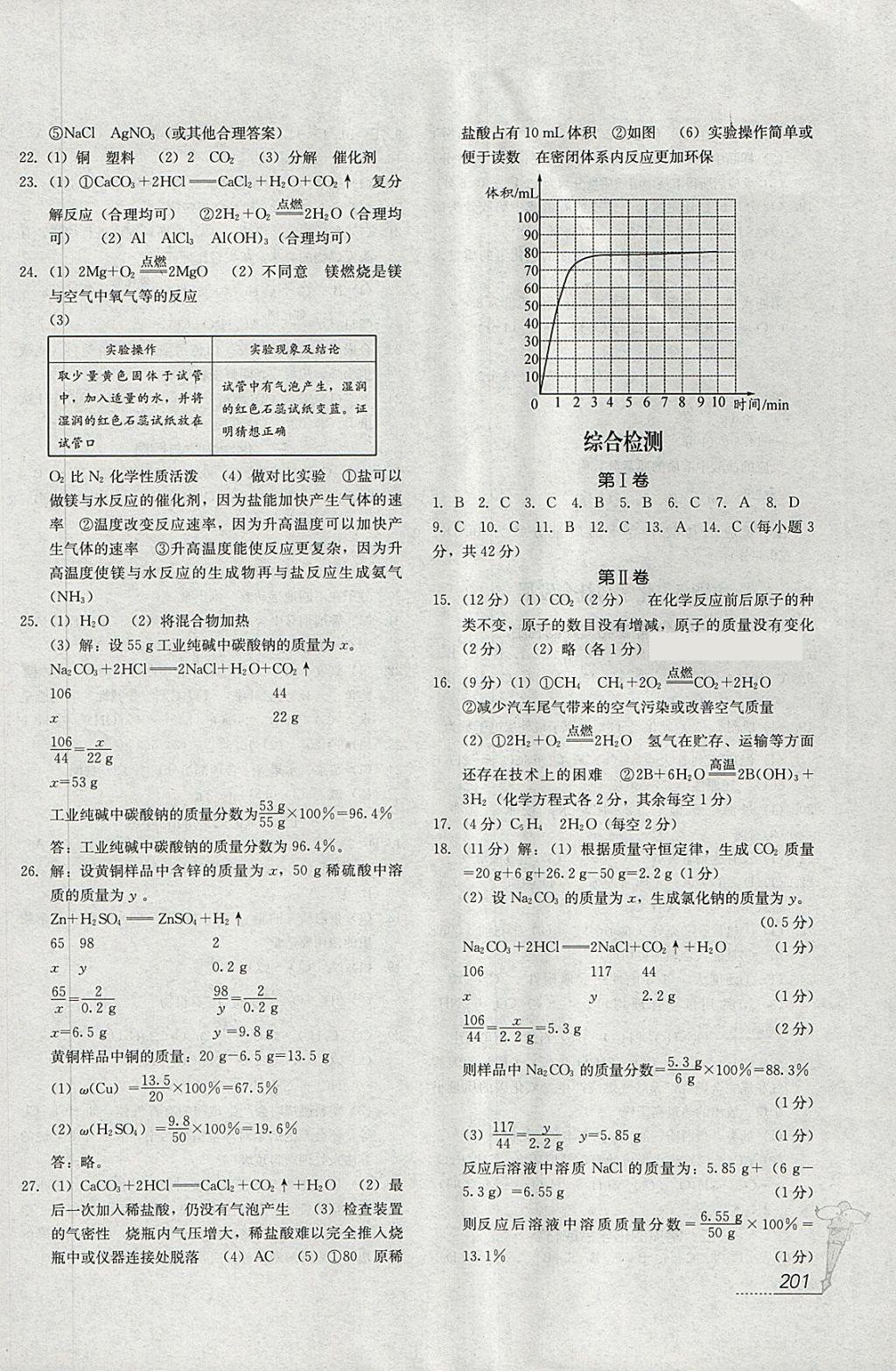 2018年四川新教材新中考化學(xué) 參考答案第9頁