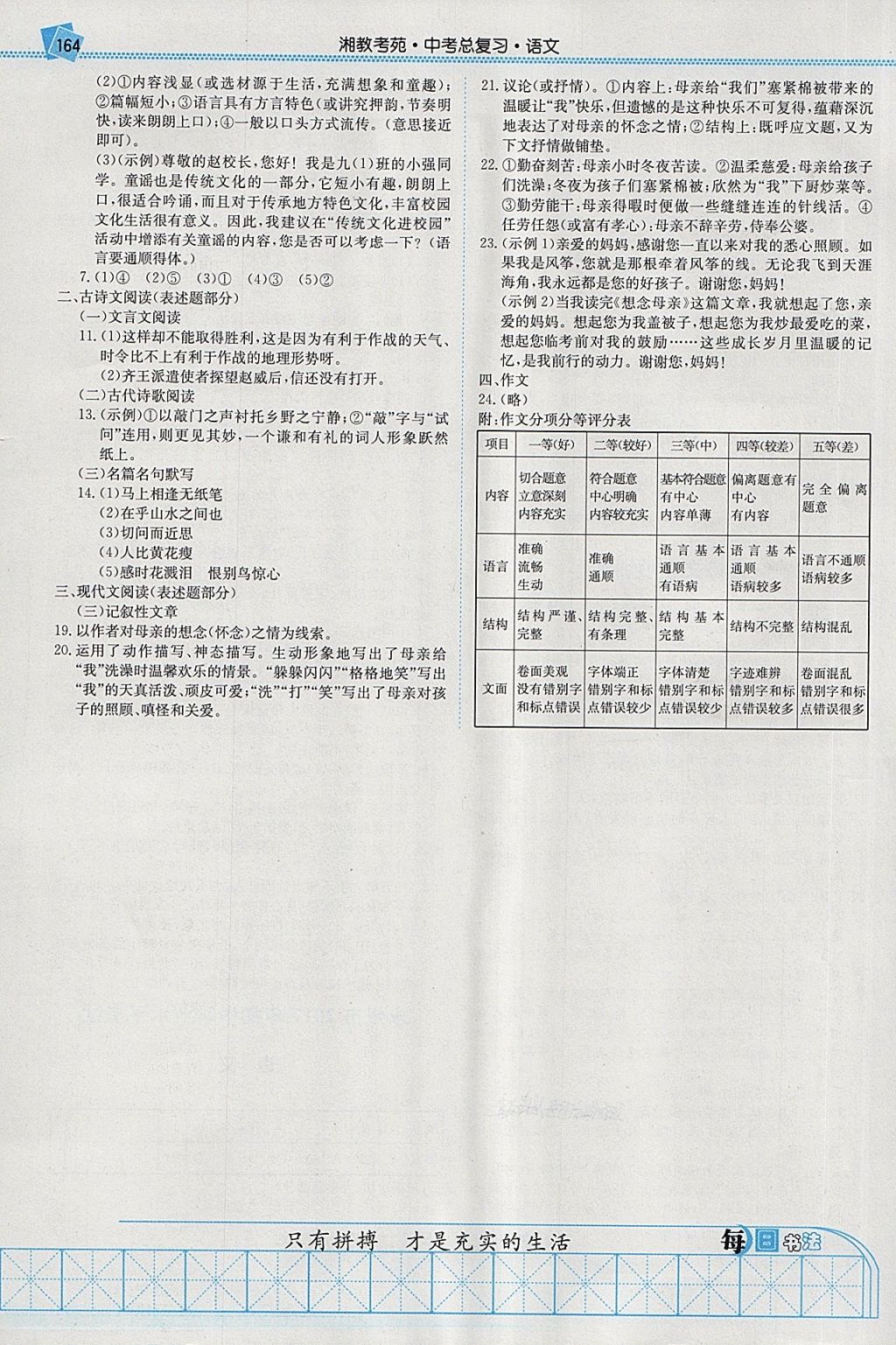 2018年湘教考苑中考總復(fù)習(xí)語文永州版 第21頁