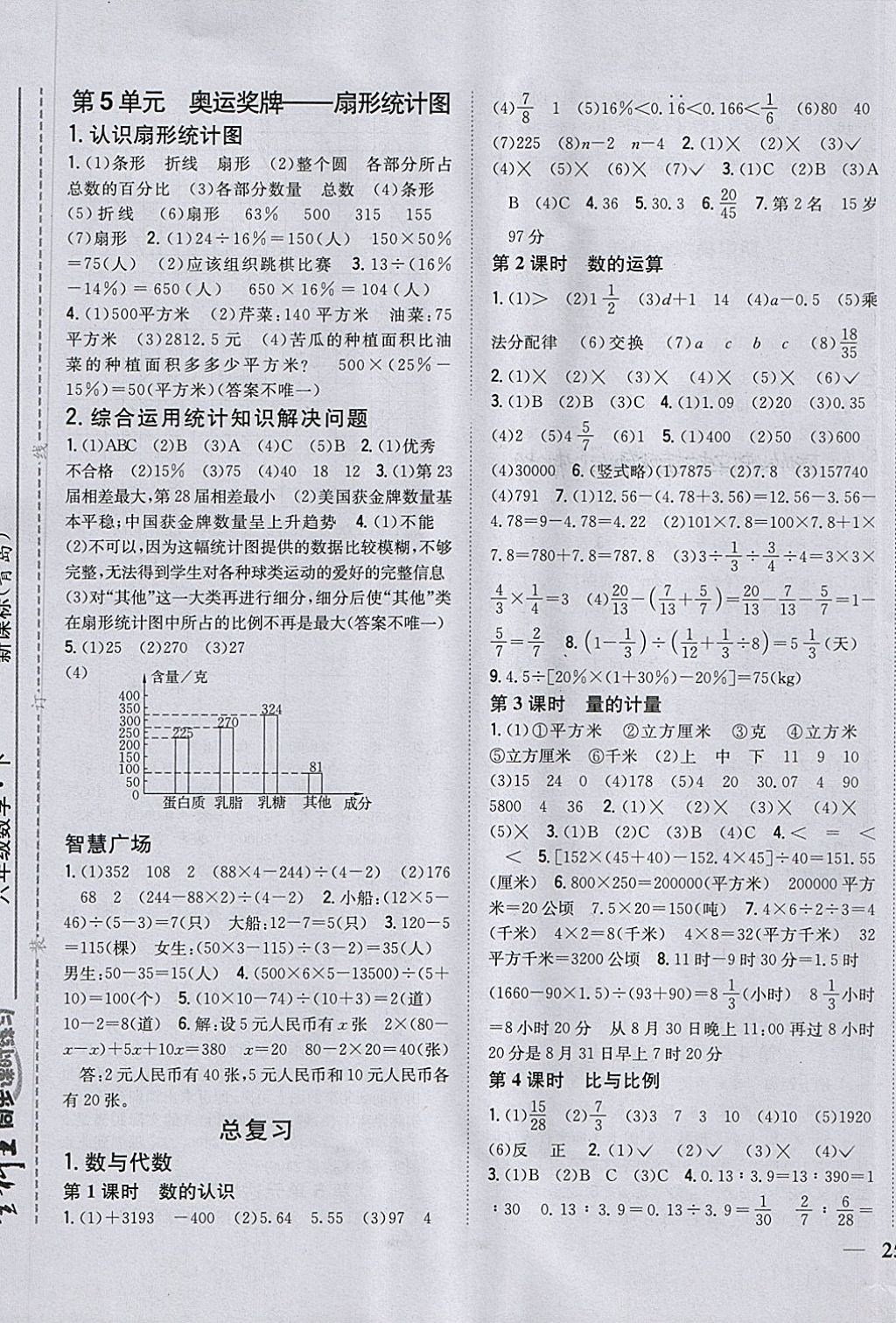 2018年全科王同步課時練習六年級數學下冊青島版 第5頁