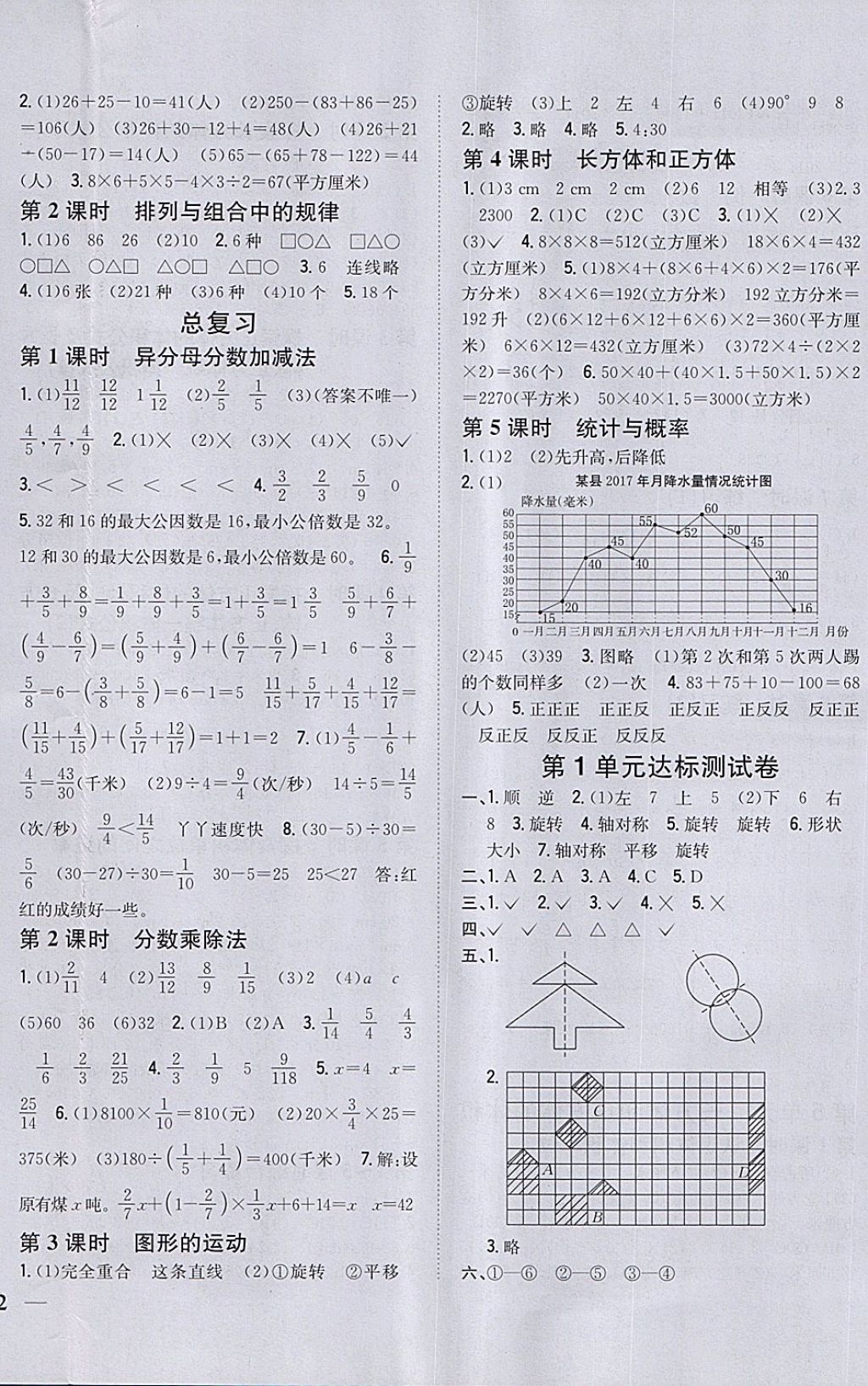 2018年全科王同步課時(shí)練習(xí)五年級(jí)數(shù)學(xué)下冊(cè)冀教版 第8頁(yè)