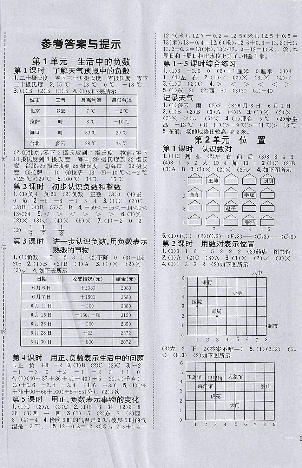 2018年全科王同步課時練習(xí)六年級數(shù)學(xué)下冊冀教版 第1頁