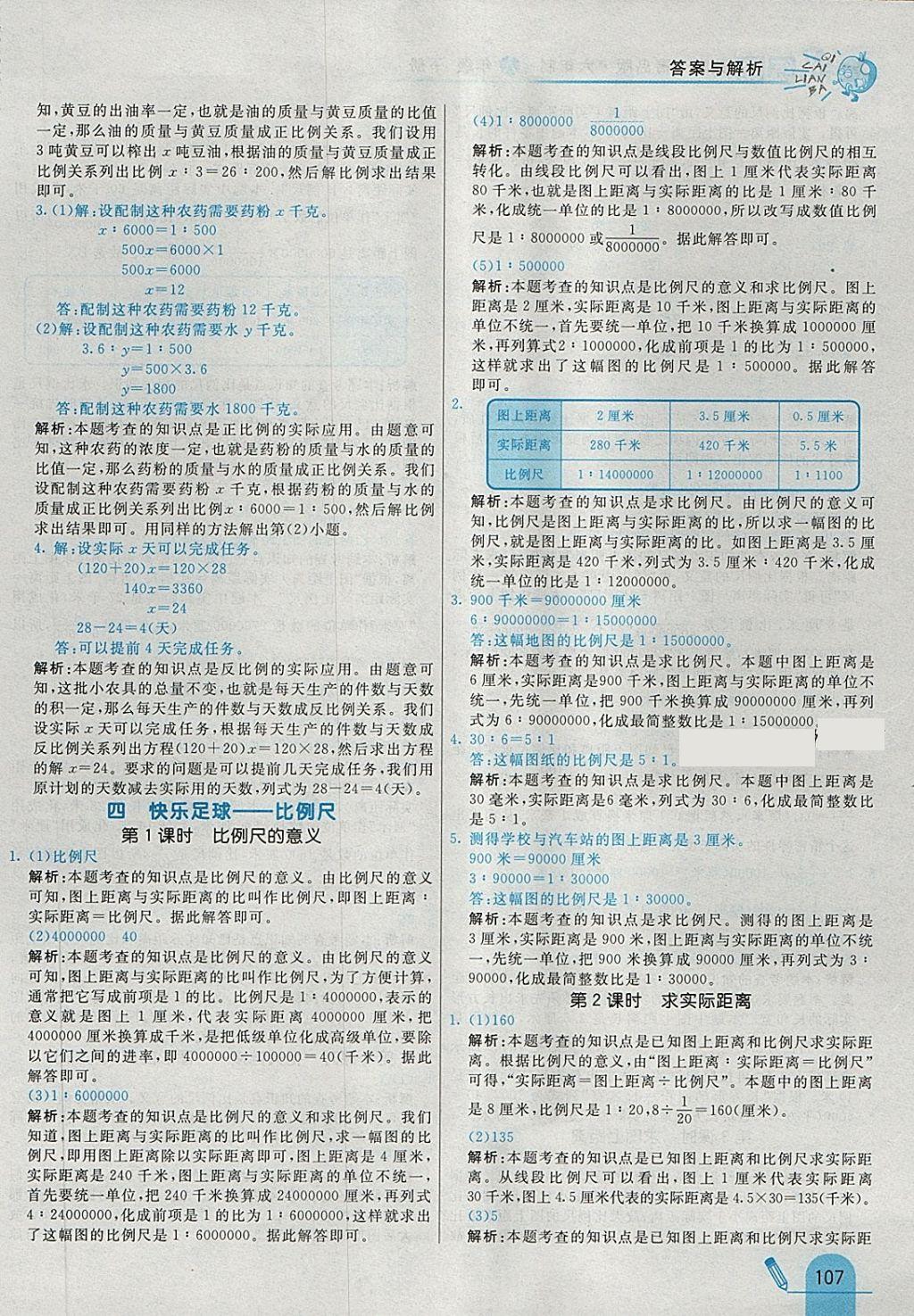 2018年七彩練霸六年級數(shù)學下冊青島版六年制 第19頁