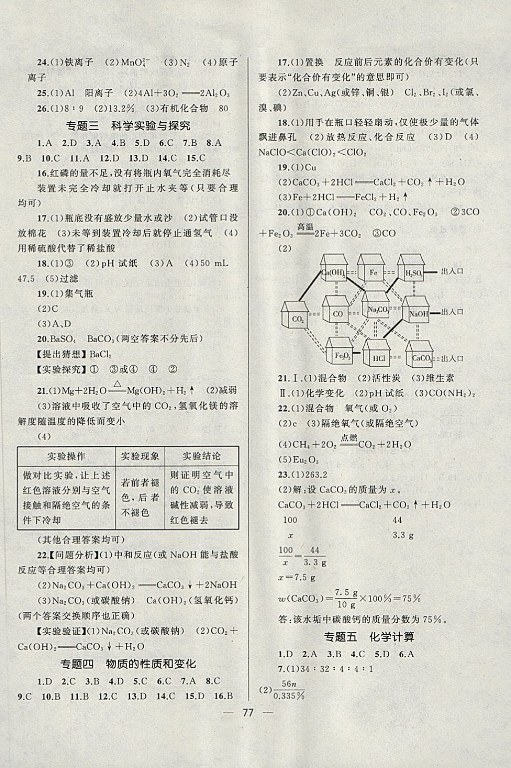 2018年湘教考苑單元測(cè)試卷九年級(jí)化學(xué)下冊(cè)人教版 第5頁(yè)