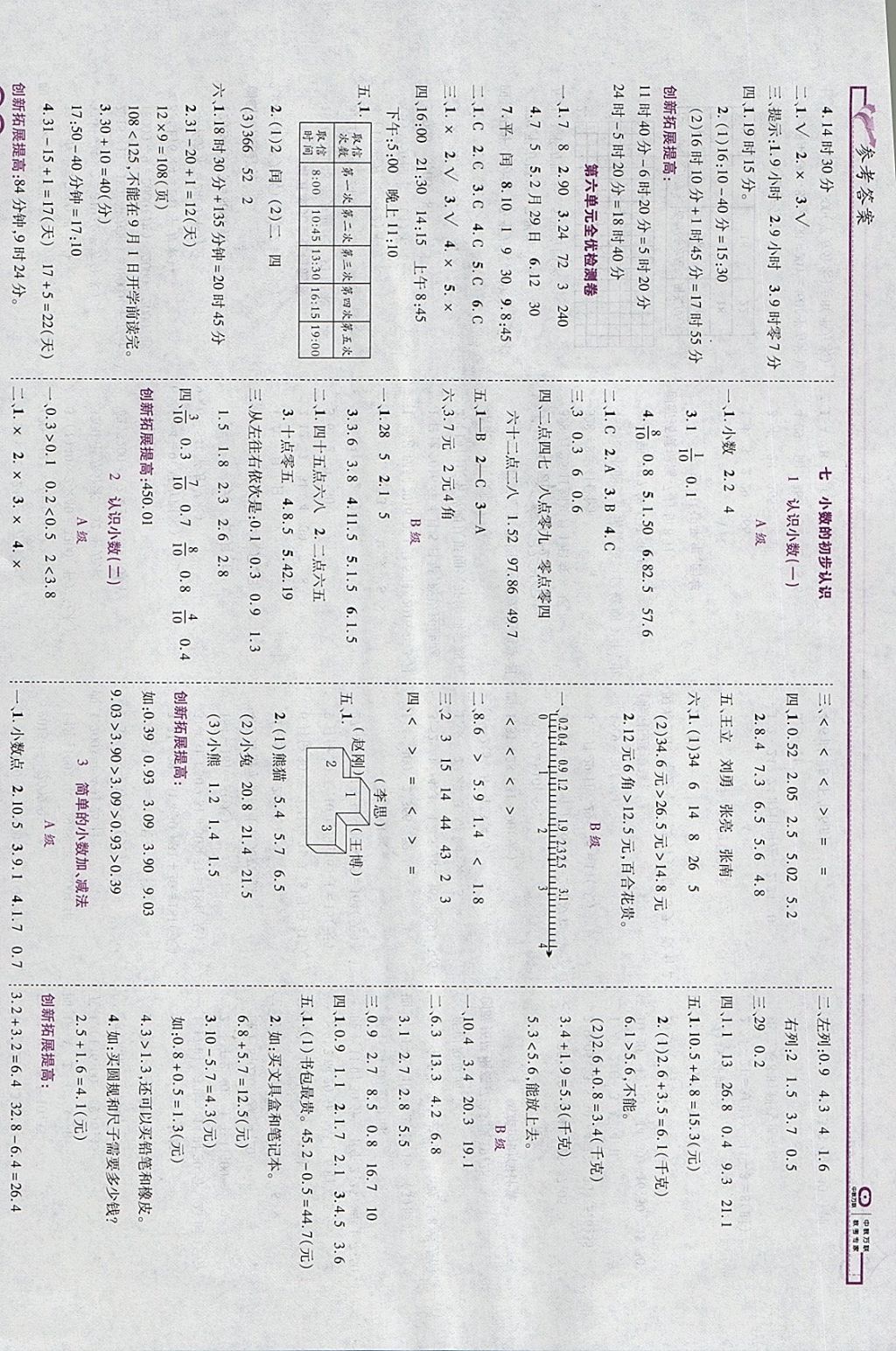 2018年全優(yōu)備考三年級(jí)數(shù)學(xué)下冊(cè) 第6頁(yè)