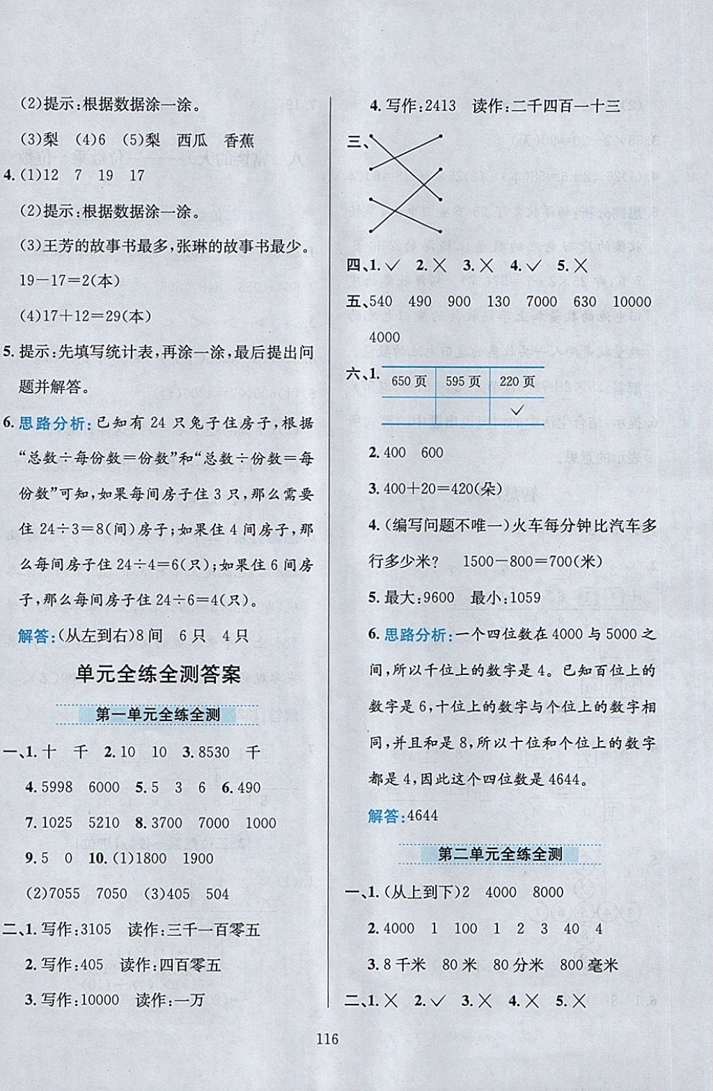 2018年小學(xué)教材全練二年級(jí)數(shù)學(xué)下冊(cè)青島版五四制 第16頁