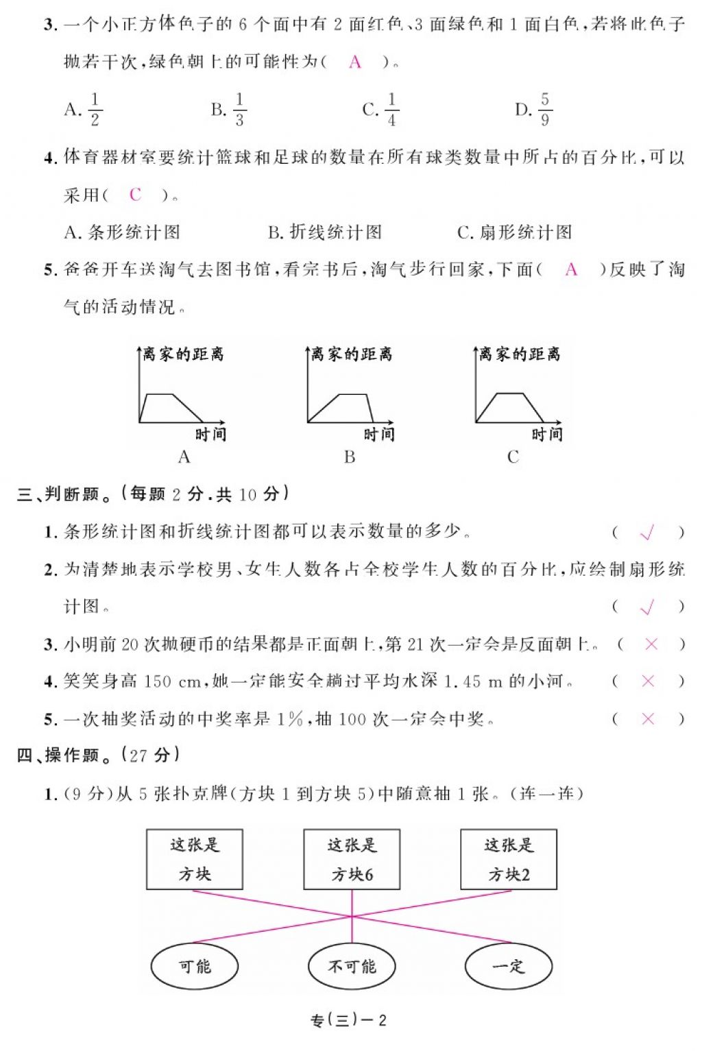 2018年領(lǐng)航新課標(biāo)練習(xí)冊(cè)六年級(jí)數(shù)學(xué)下冊(cè)北師大版 第96頁(yè)