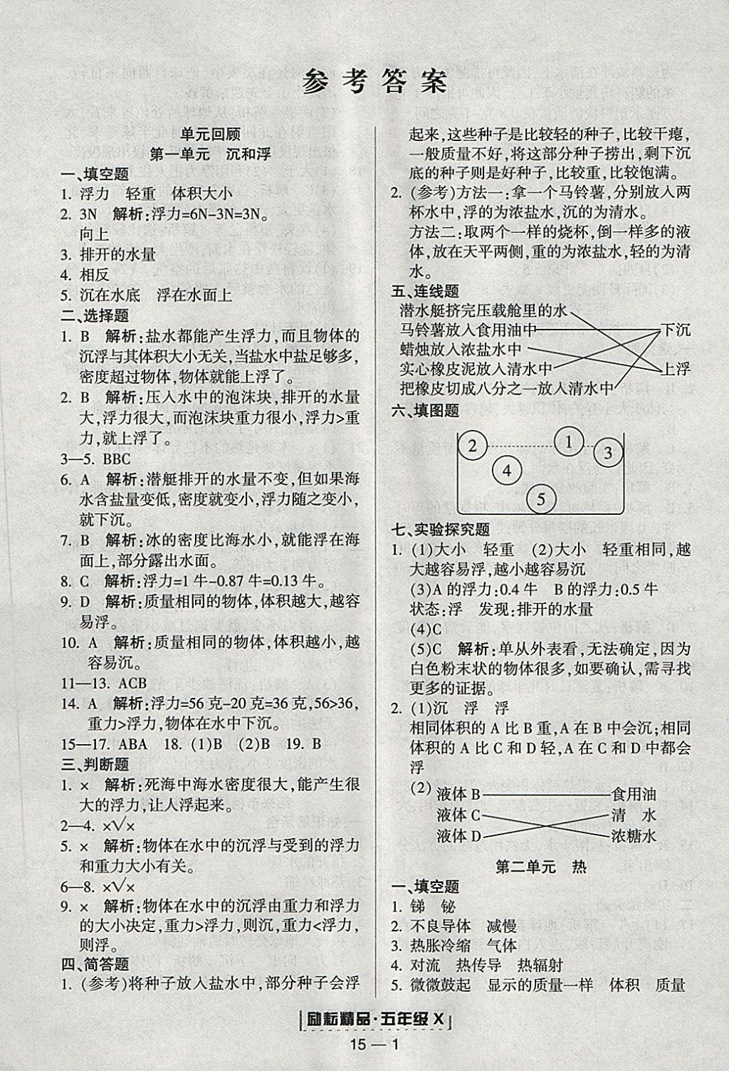 2018年励耘书业浙江期末五年级科学下册教科版 第1页