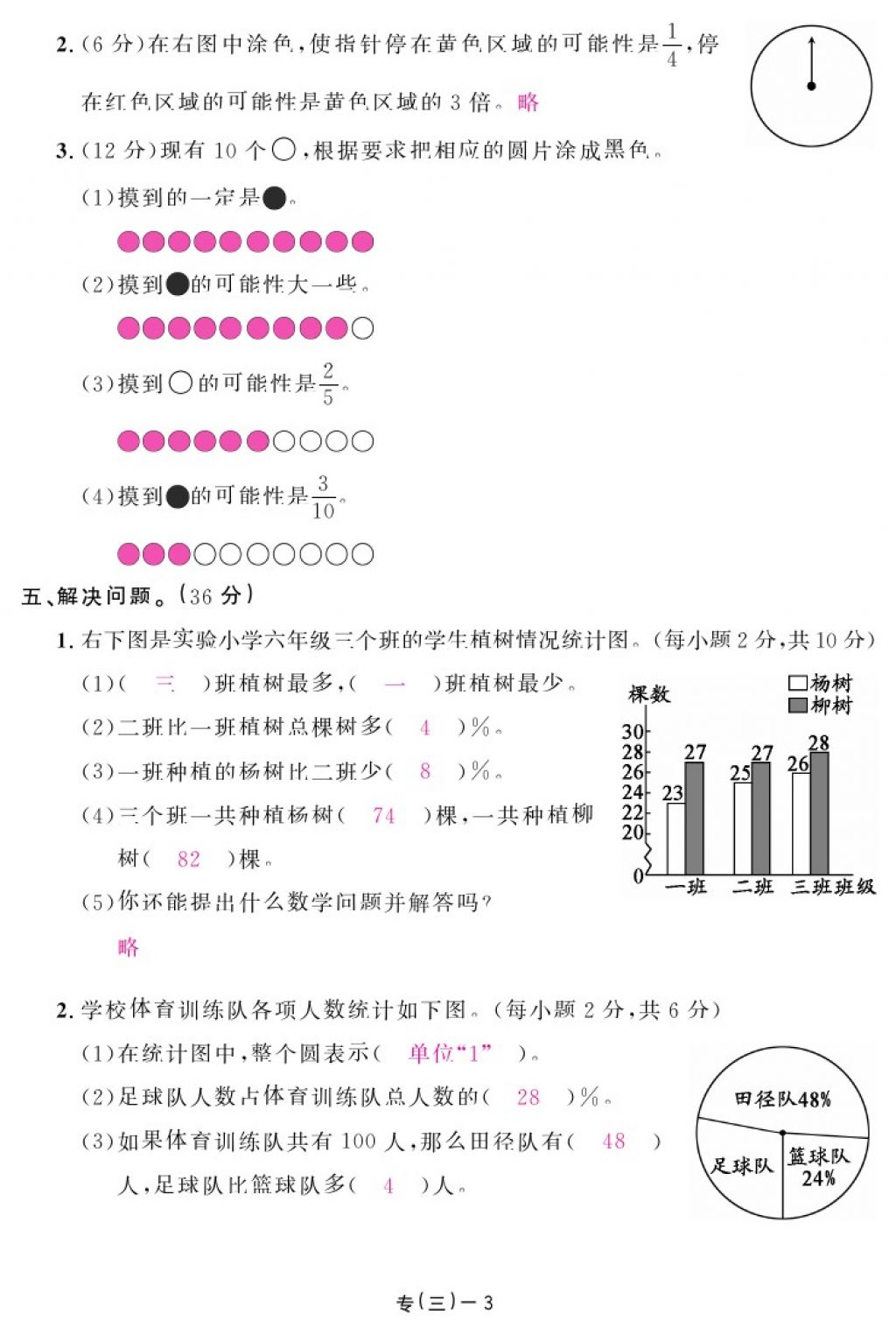 2018年領(lǐng)航新課標練習冊六年級數(shù)學下冊北師大版 第97頁