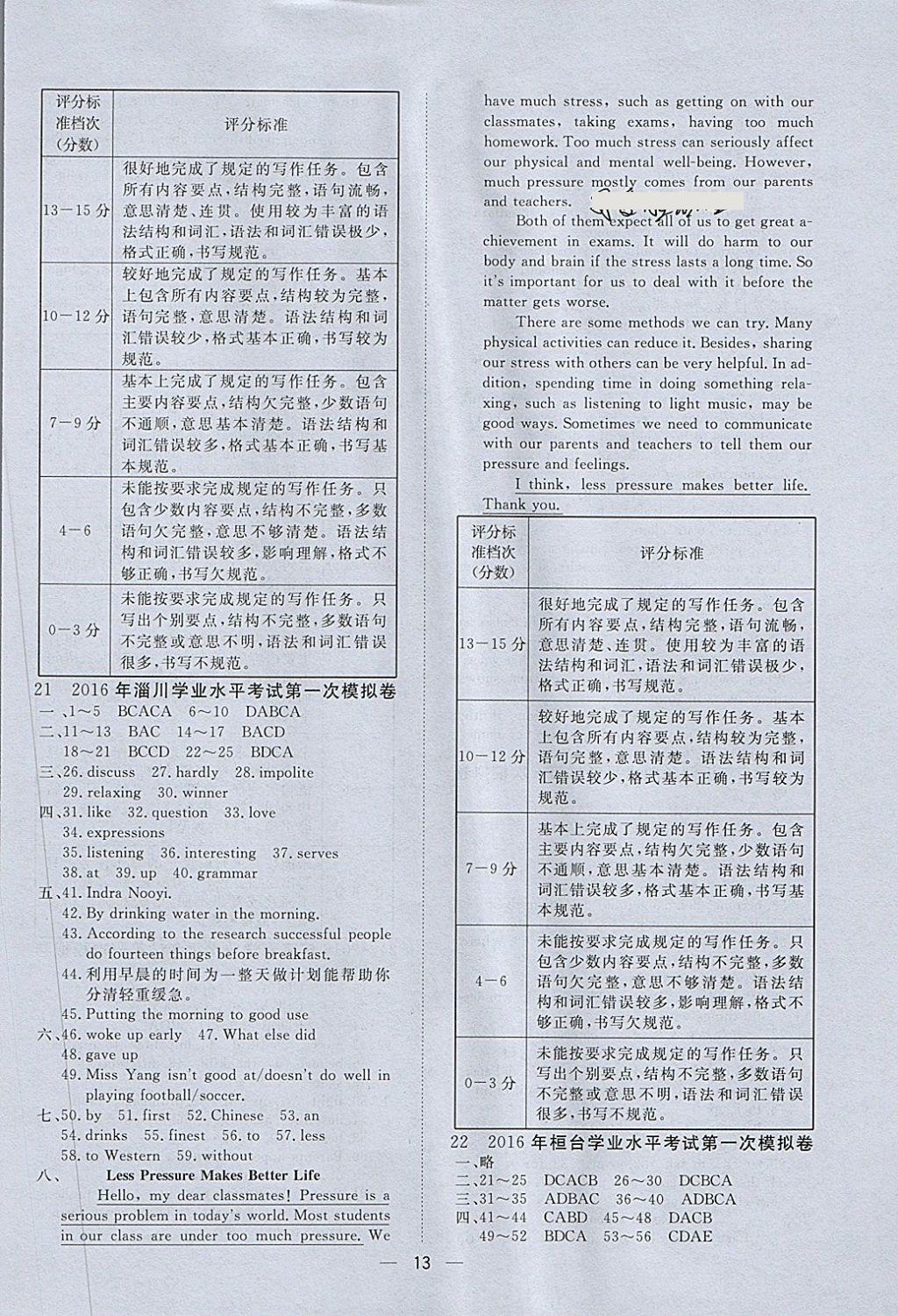 2018年中考321英語 第13頁