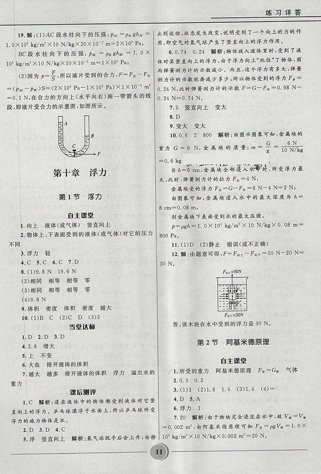 2018年奪冠百分百初中精講精練八年級物理下冊人教版 第11頁