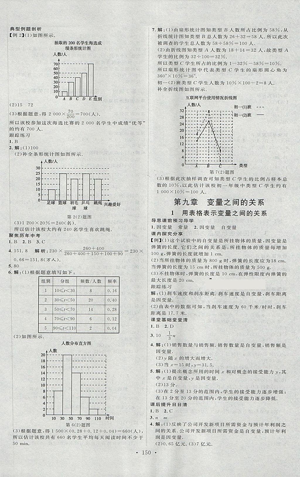 2018年优加学案课时通六年级数学下册O 第18页