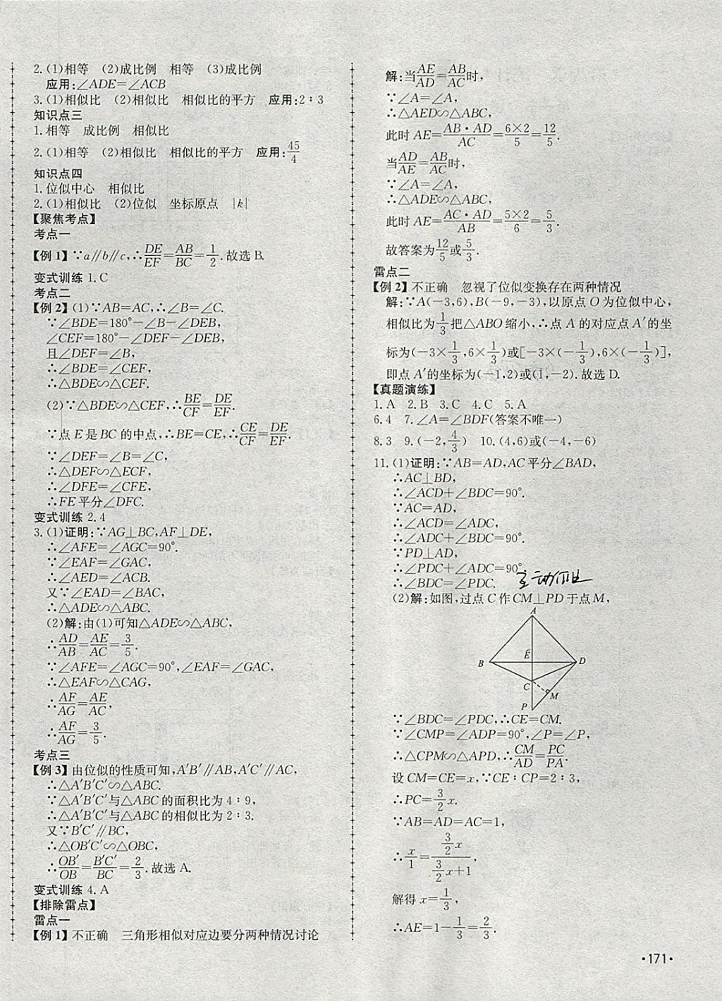 2018年學(xué)考傳奇數(shù)學(xué)淄博專版 第22頁