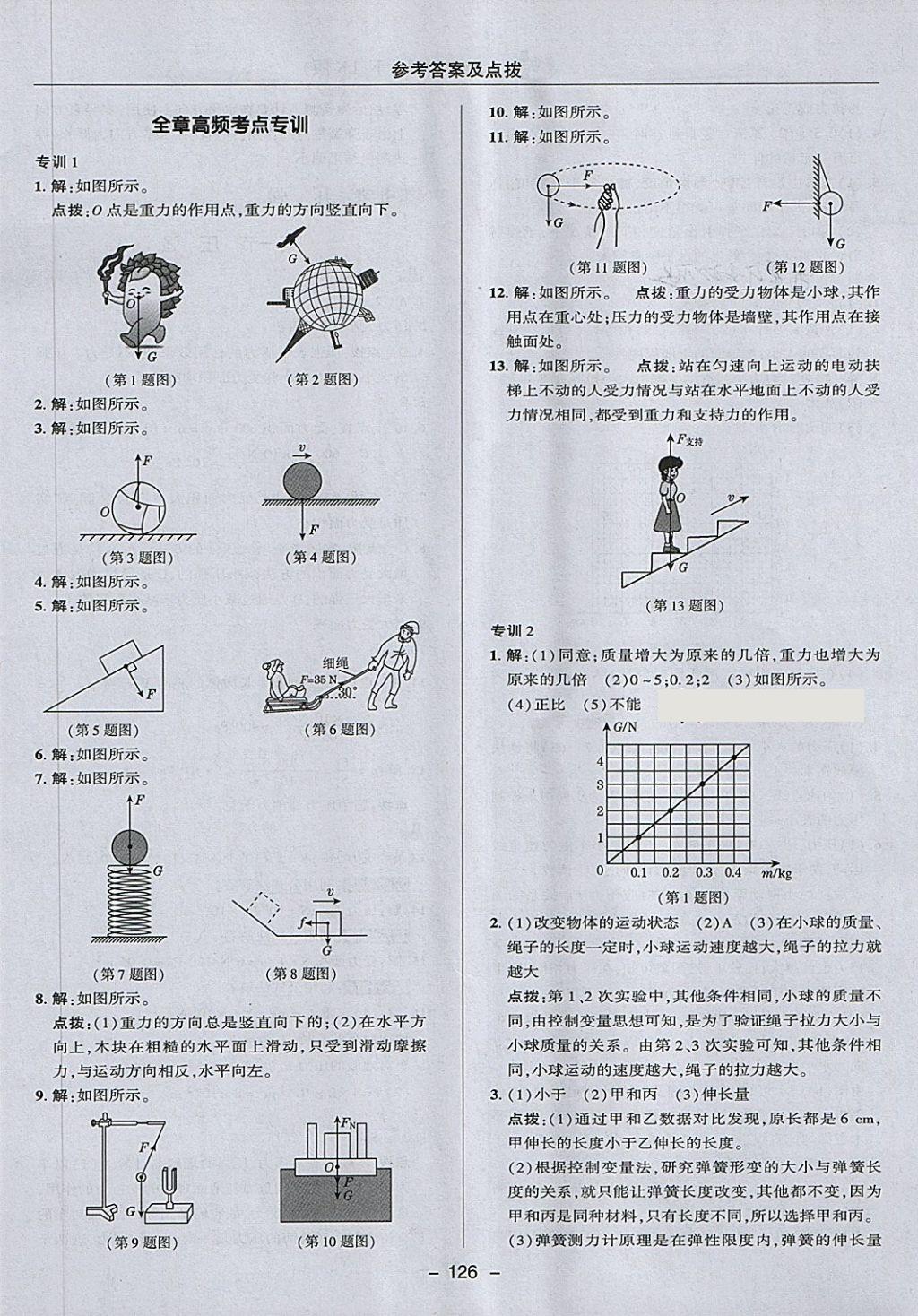 2018年綜合應(yīng)用創(chuàng)新題典中點八年級物理下冊魯科版五四制 第14頁