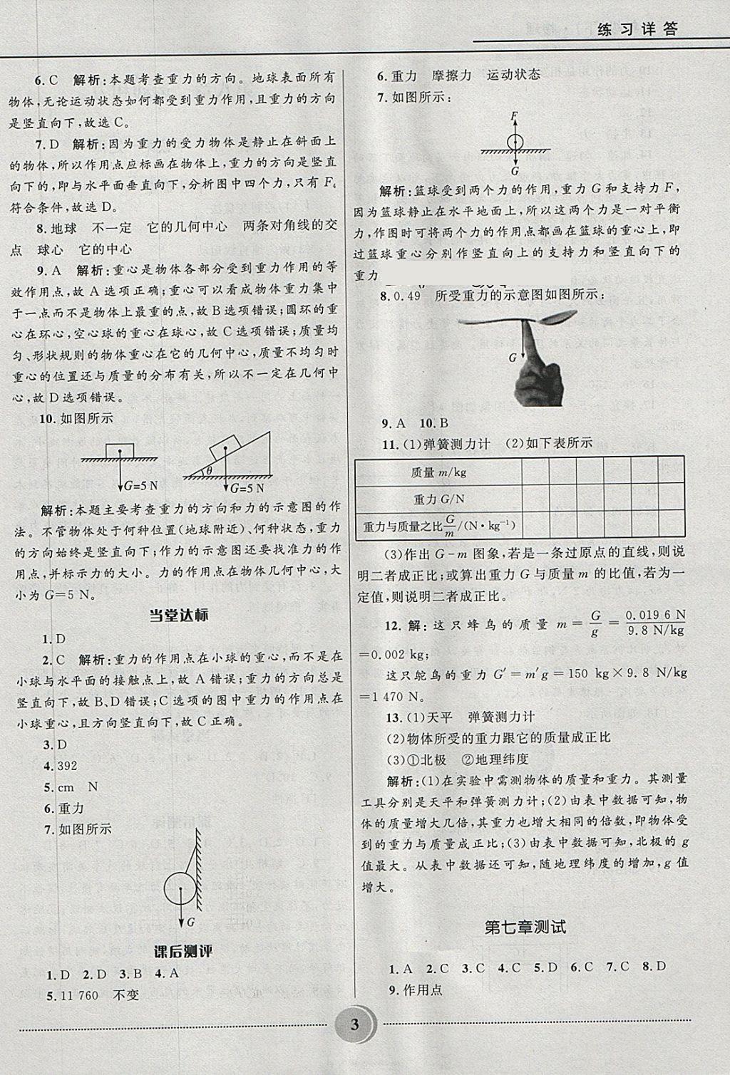 2018年夺冠百分百初中精讲精练八年级物理下册人教版 第3页