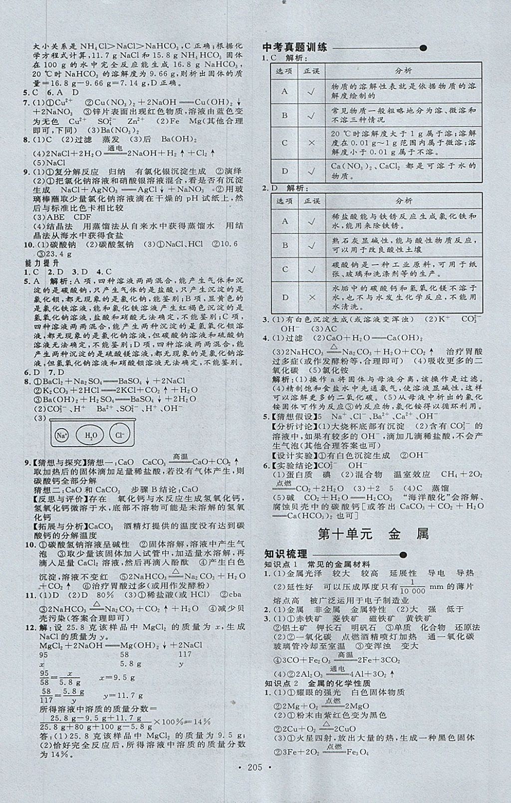 2018年天梯中考全程總復(fù)習(xí)化學(xué)五四專版 第13頁