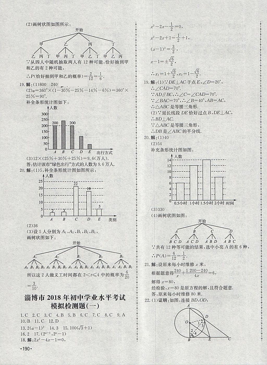 2018年學考傳奇數(shù)學淄博專版 第59頁