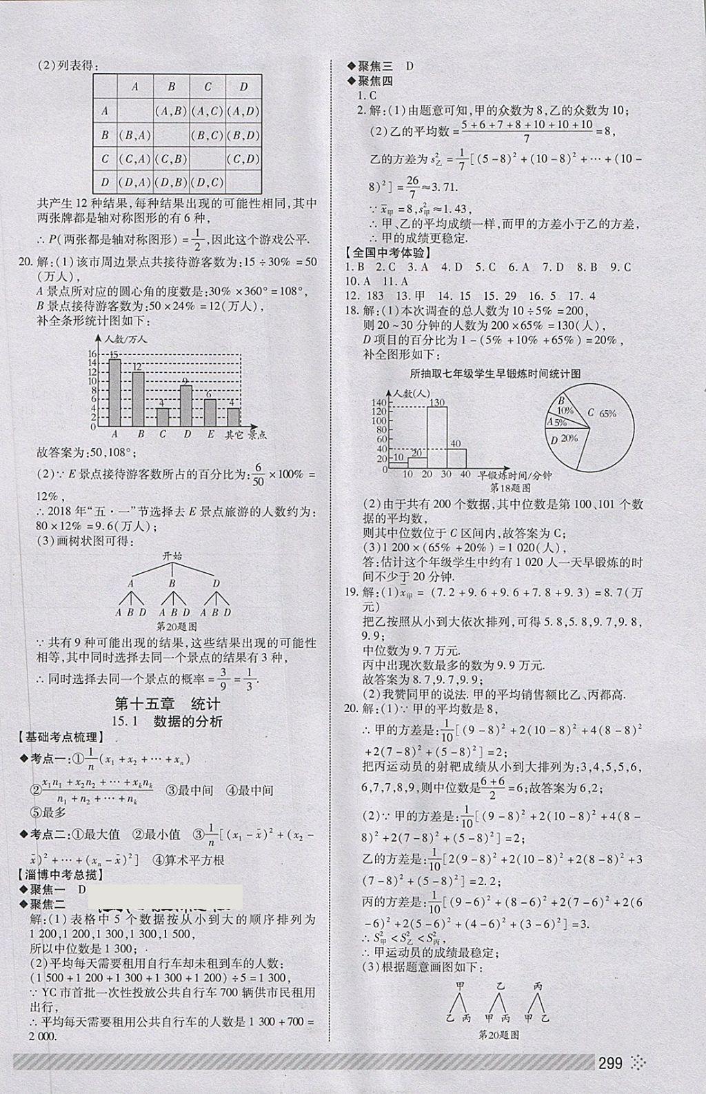 2018年淄博中考初中总复习全程导航数学 第38页