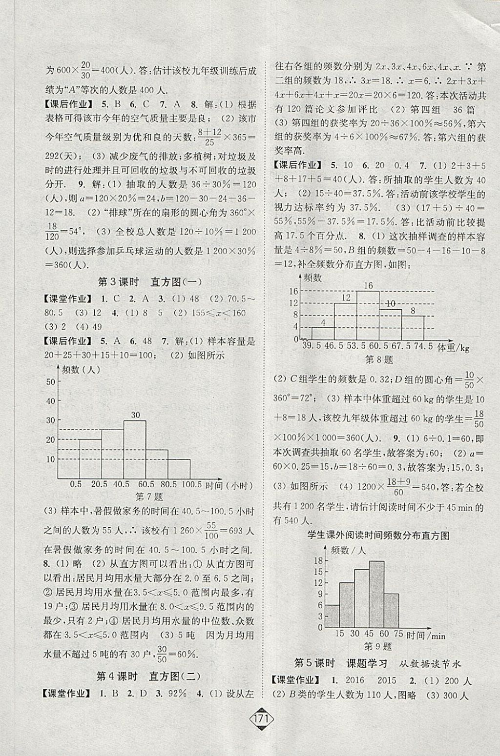 2018年輕松作業(yè)本七年級數(shù)學(xué)下冊全國版 第13頁