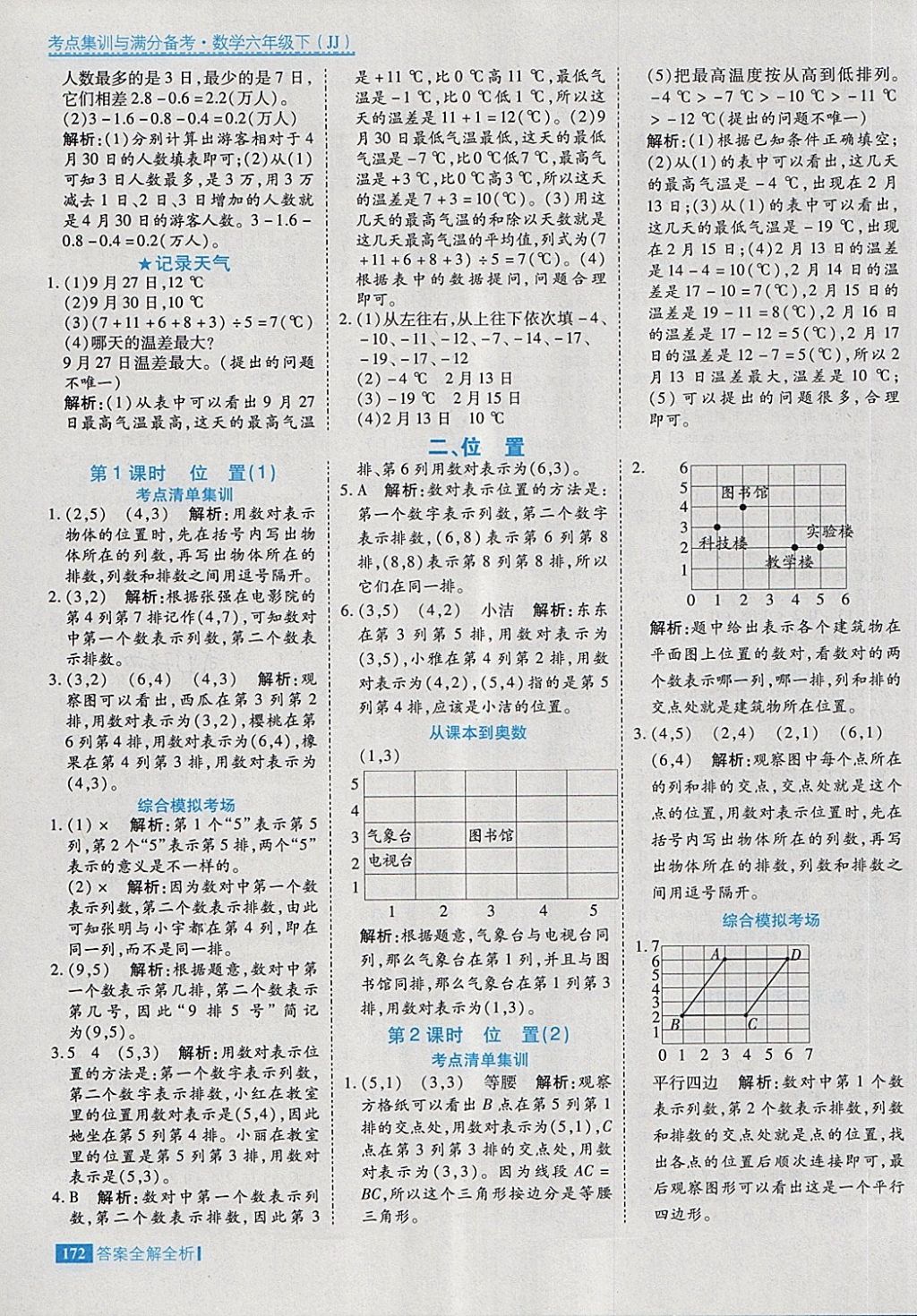 2018年考點(diǎn)集訓(xùn)與滿分備考六年級數(shù)學(xué)下冊冀教版 第4頁