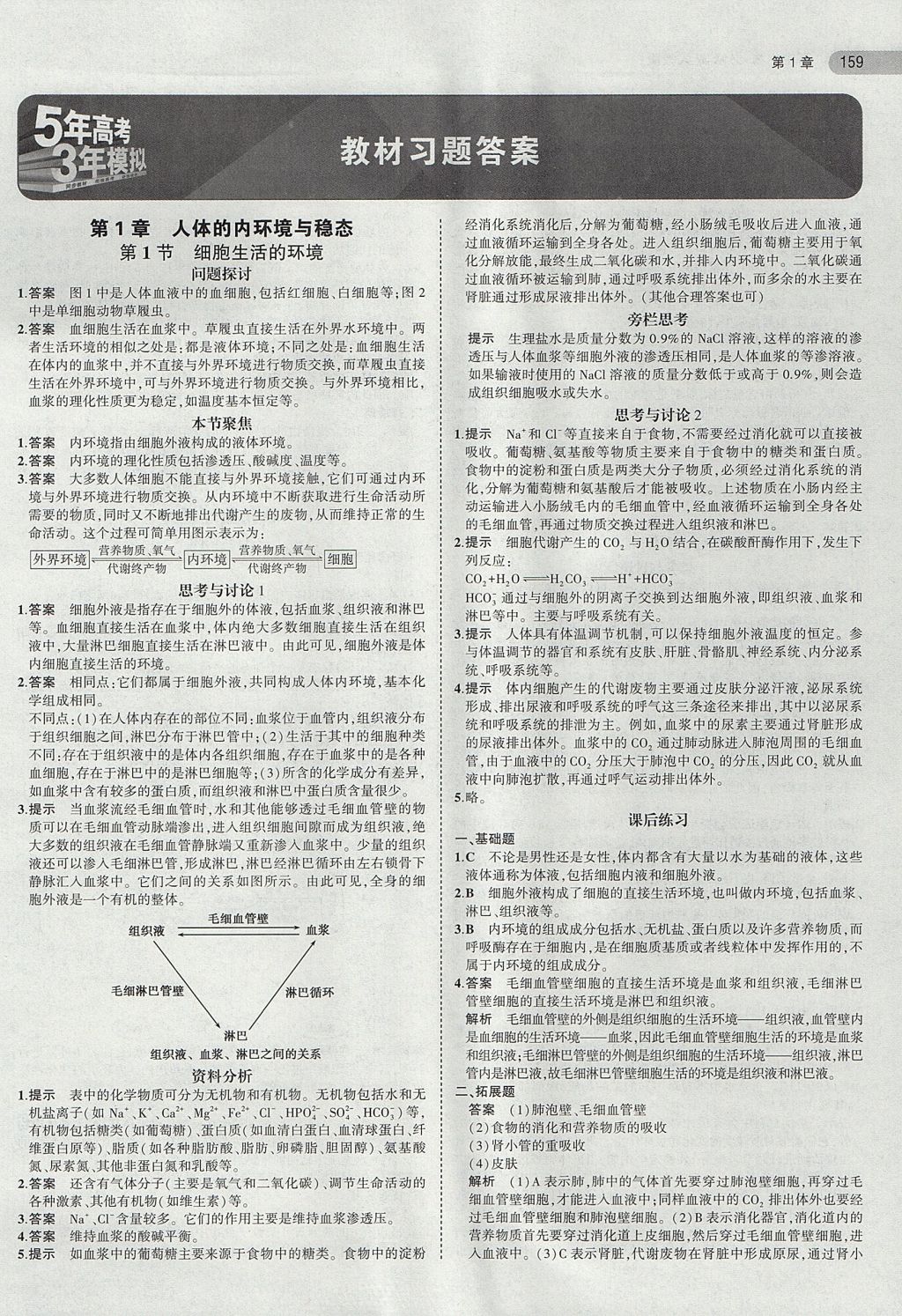 2018年課本人教版高中生物必修3 第1頁