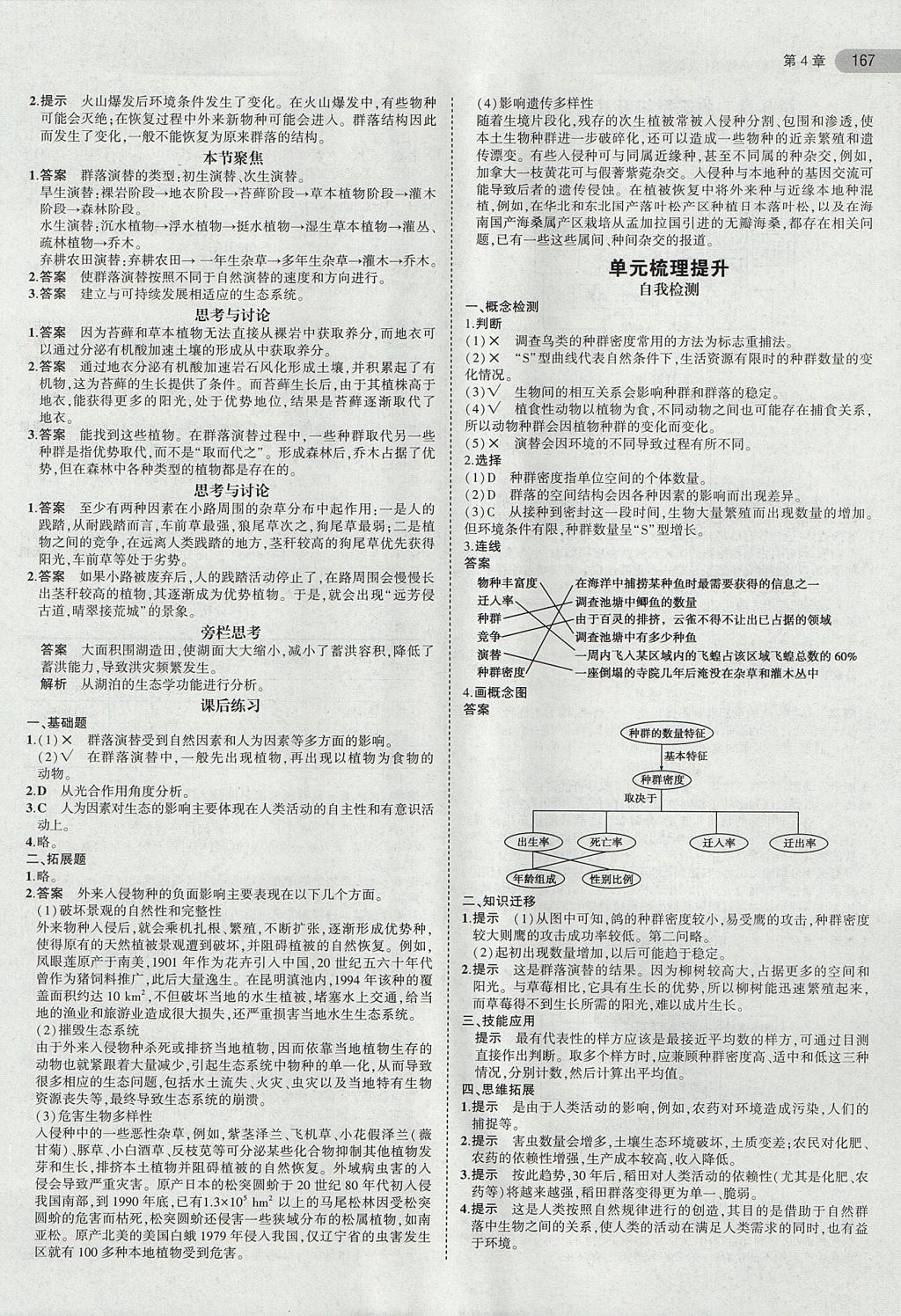 2018年課本人教版高中生物必修3 第9頁