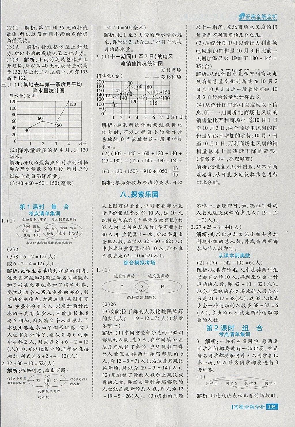 2018年考點(diǎn)集訓(xùn)與滿分備考五年級(jí)數(shù)學(xué)下冊(cè)冀教版 第43頁(yè)