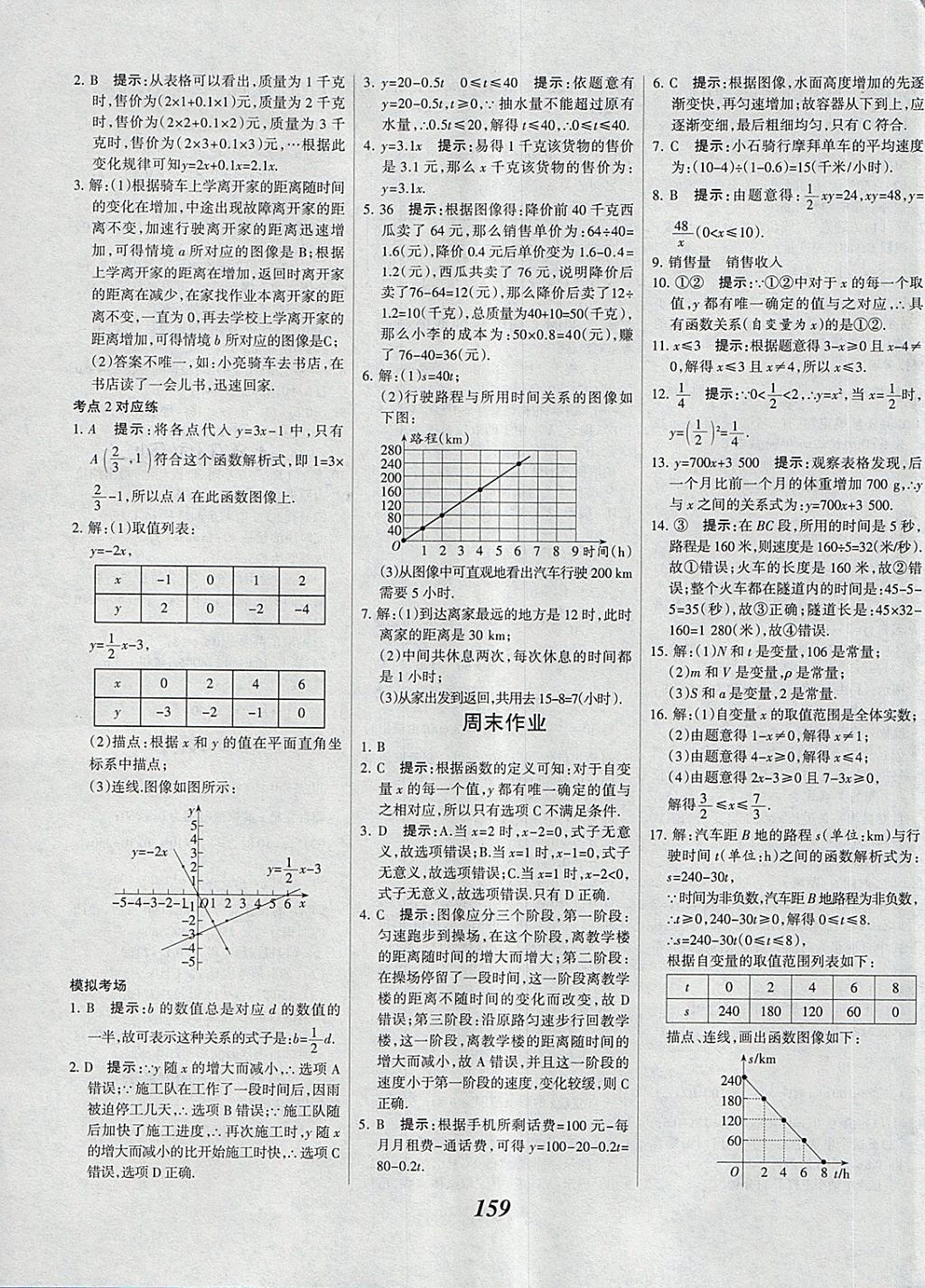 2018年全優(yōu)課堂考點集訓與滿分備考八年級數(shù)學下冊冀教版 第15頁