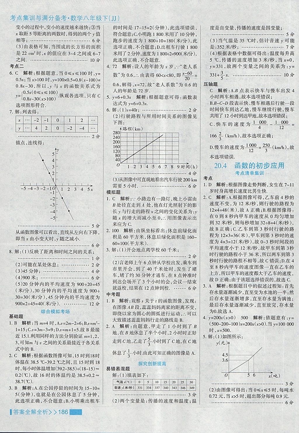 2018年考點(diǎn)集訓(xùn)與滿分備考八年級(jí)數(shù)學(xué)下冊(cè)冀教版 第18頁