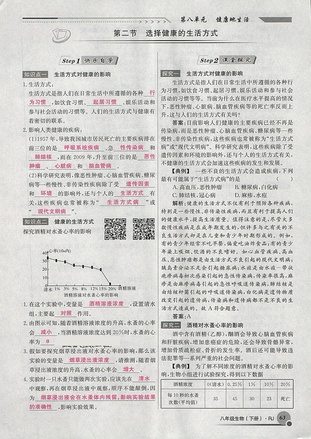 2018年導學與演練八年級生物下冊人教版貴陽專版 第87頁