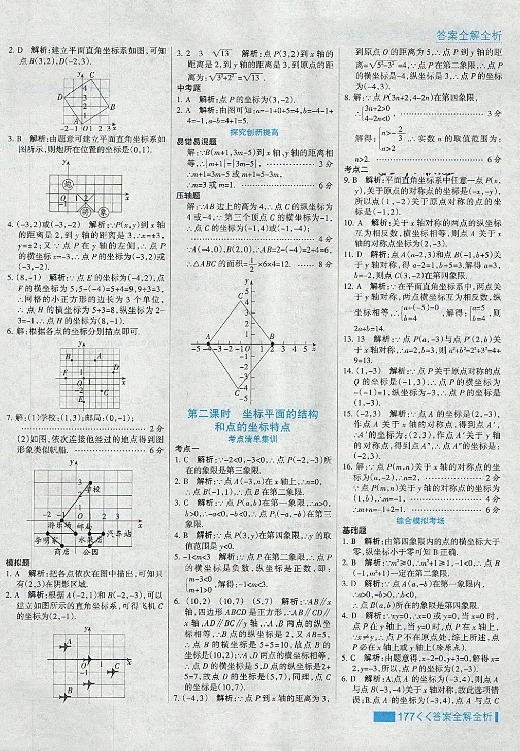 2018年考点集训与满分备考八年级数学下册冀教版 第9页