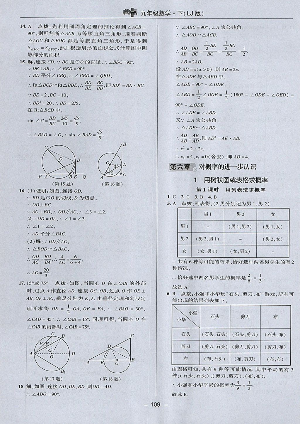 2018年綜合應(yīng)用創(chuàng)新題典中點九年級數(shù)學下冊魯教版五四制 第29頁