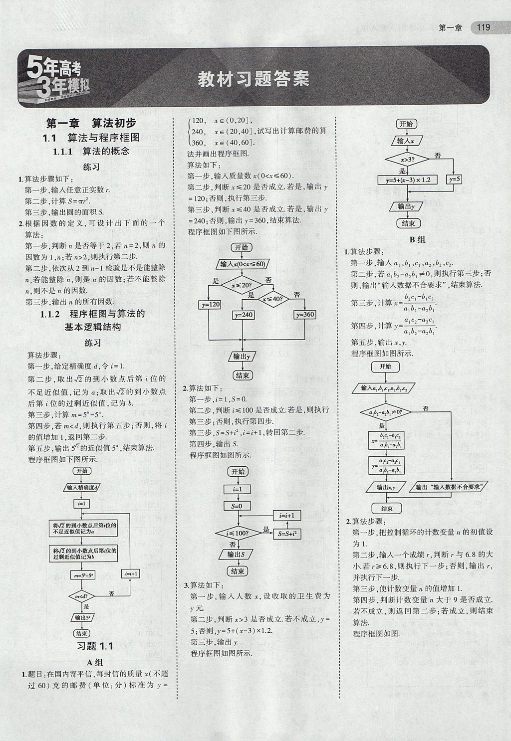 2018年課本人教A版高中數(shù)學(xué)必修3 第1頁(yè)