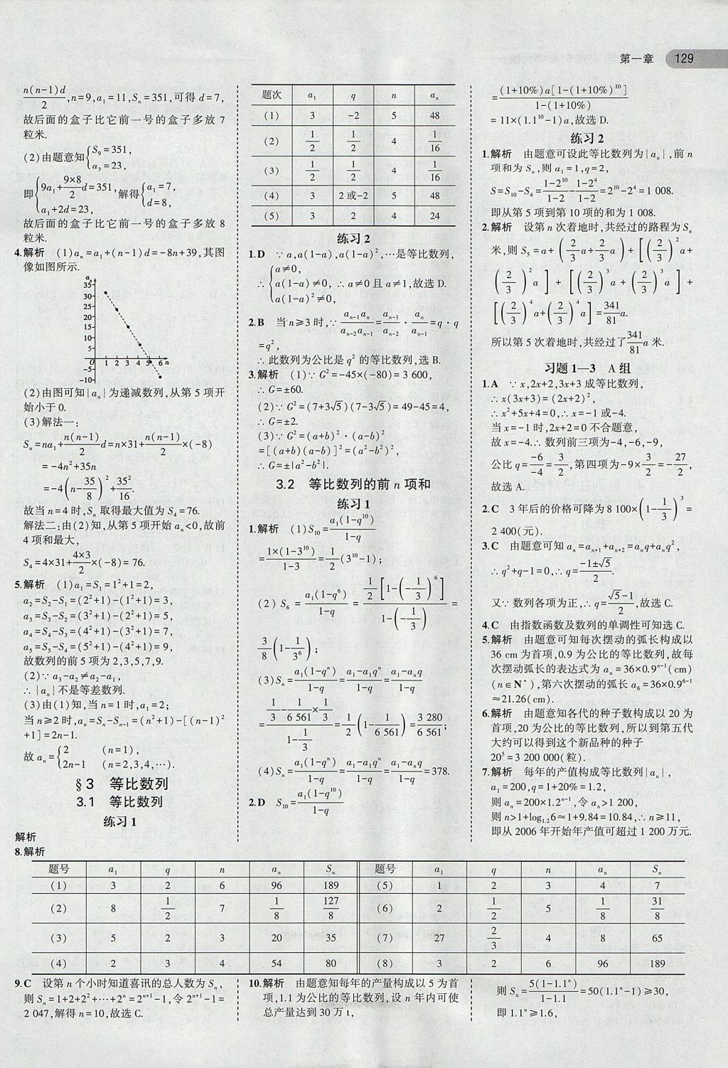 2018年課本北師大版高中數(shù)學(xué)必修5 第3頁