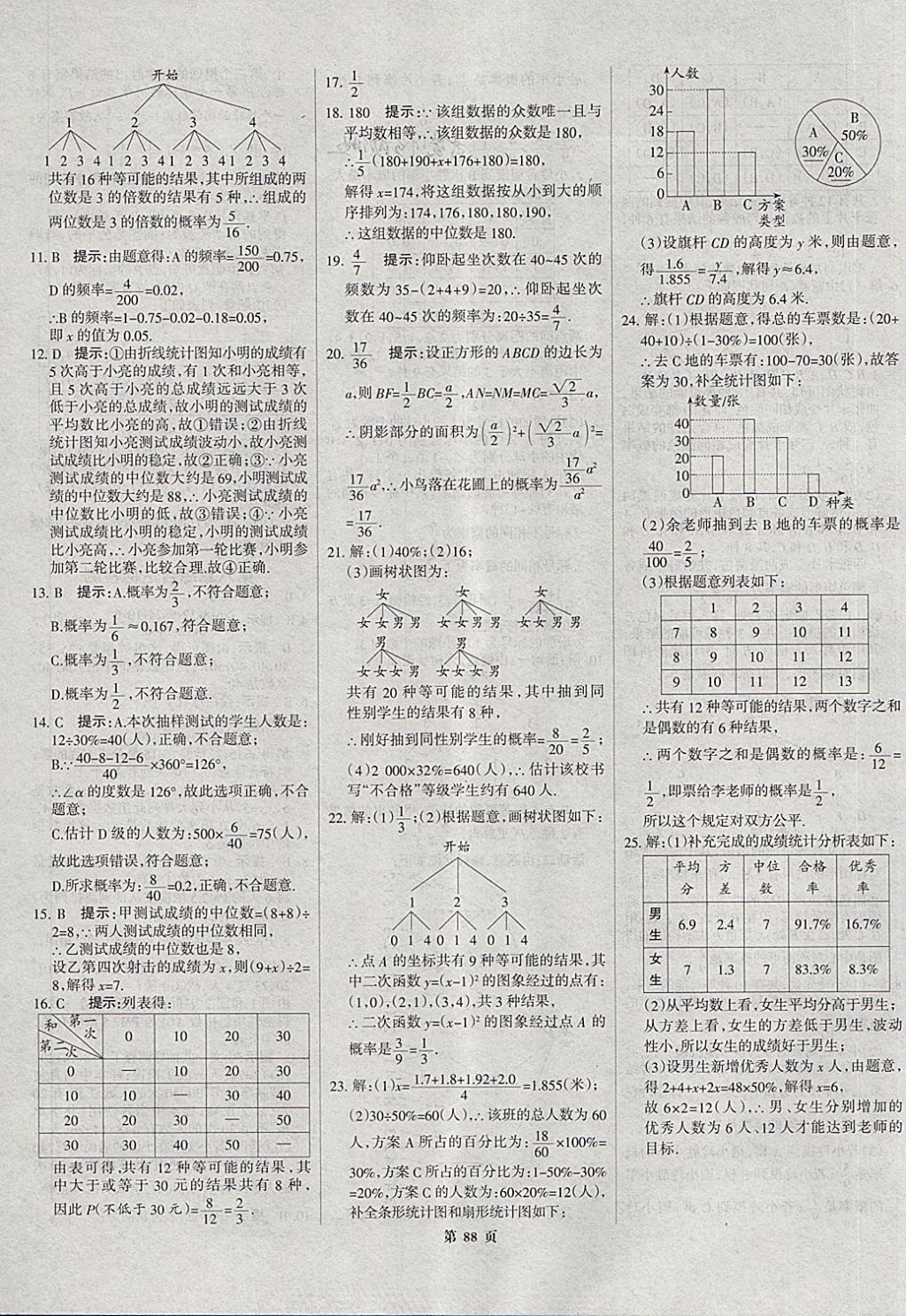 2018年河北中考總動員數(shù)學 第88頁