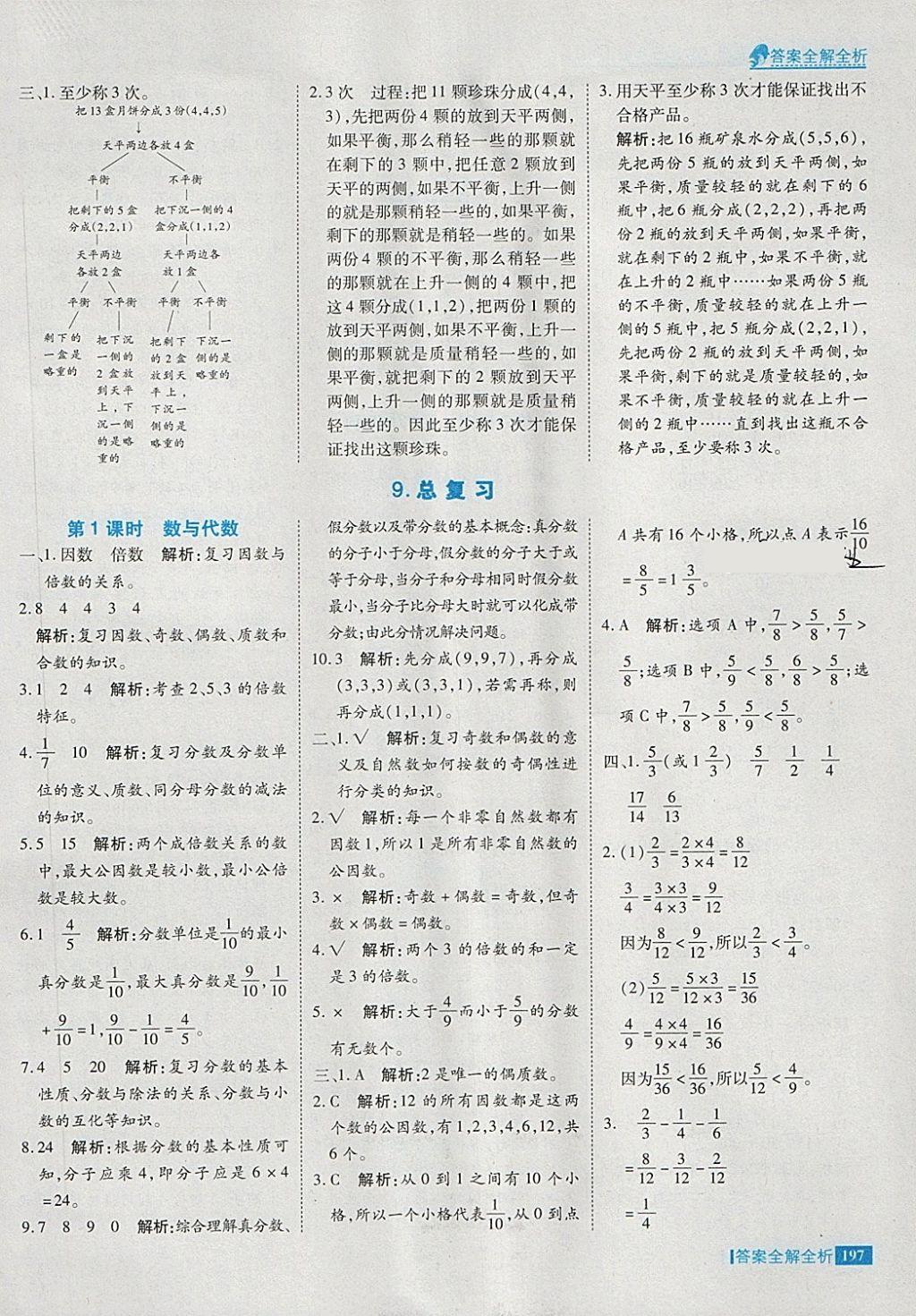 2018年考點(diǎn)集訓(xùn)與滿分備考五年級(jí)數(shù)學(xué)下冊(cè) 第45頁