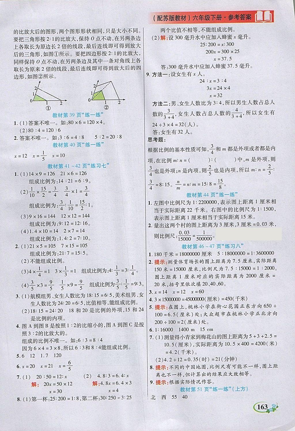 2018年教學(xué)大典六年級(jí)數(shù)學(xué)下冊(cè)蘇教版 第19頁