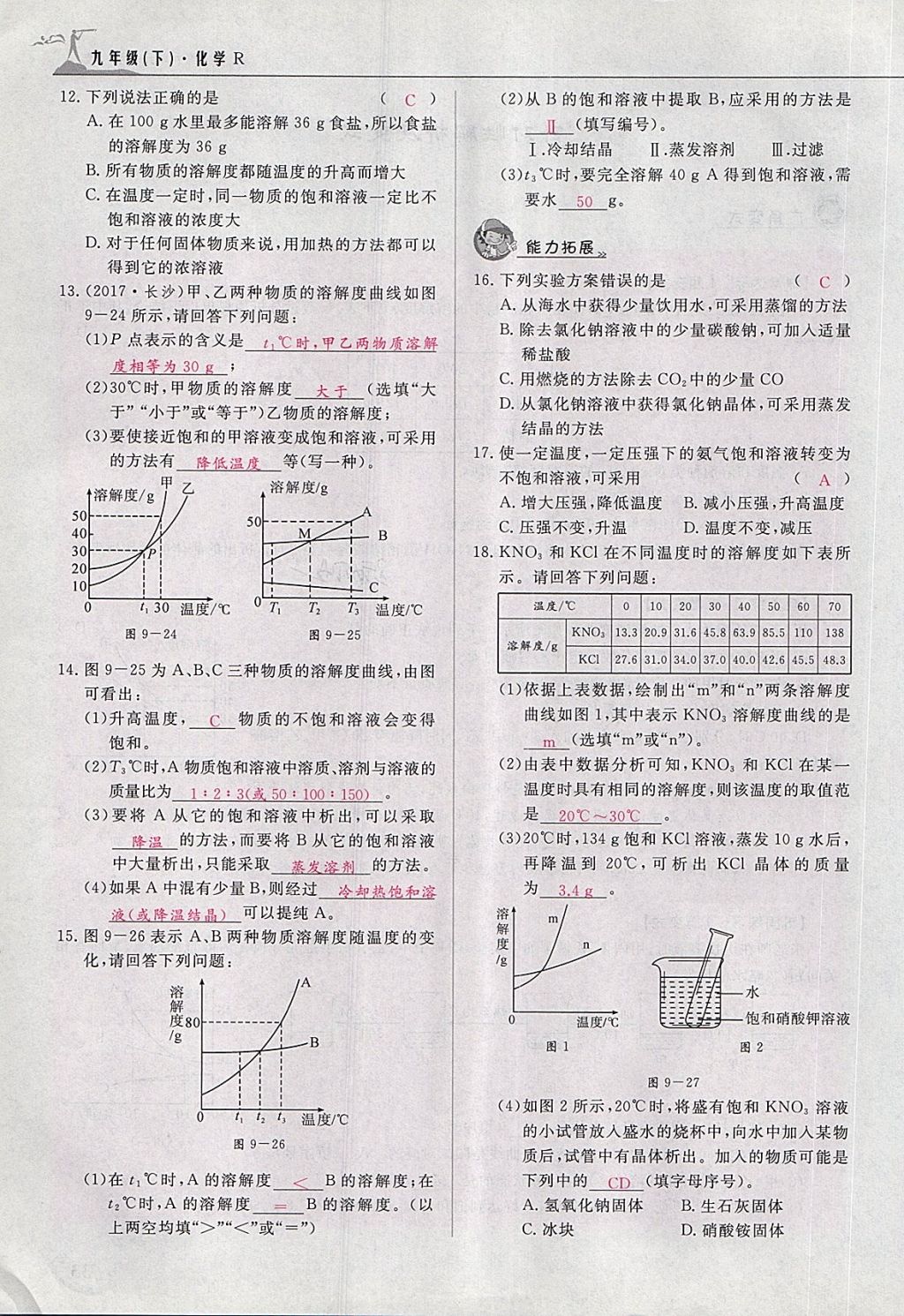 2018年五州圖書超越訓(xùn)練九年級(jí)化學(xué)下冊(cè)人教版 第49頁