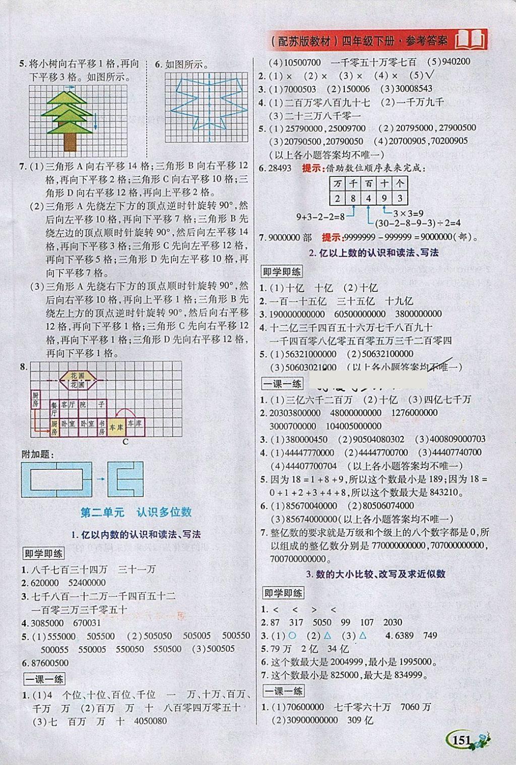 2018年教學(xué)大典四年級數(shù)學(xué)下冊蘇教版 第3頁