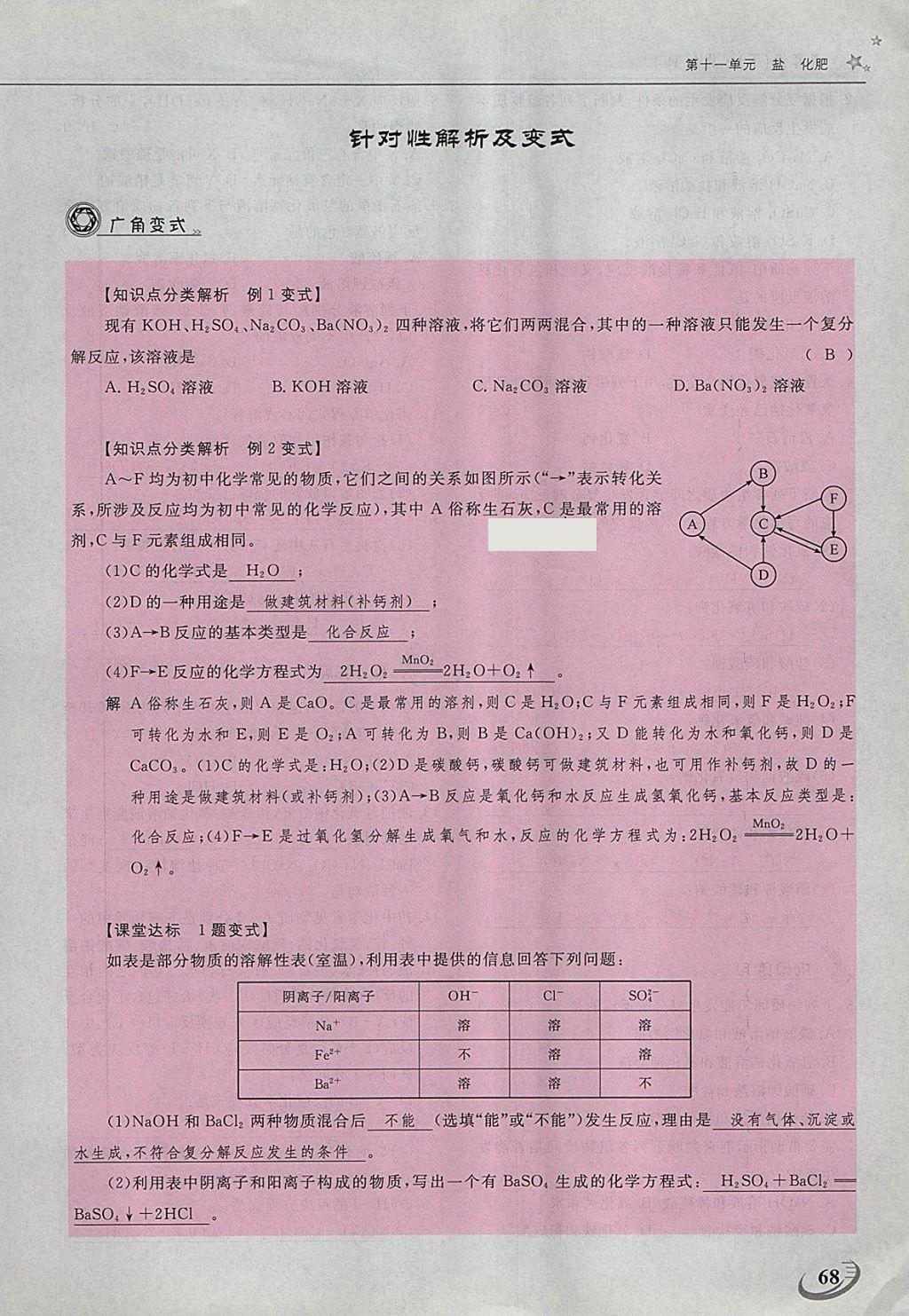 2018年五州圖書超越訓(xùn)練九年級(jí)化學(xué)下冊(cè)人教版 第126頁(yè)