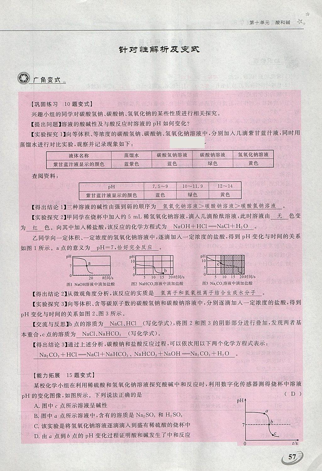 2018年五州圖書超越訓(xùn)練九年級化學(xué)下冊人教版 第198頁