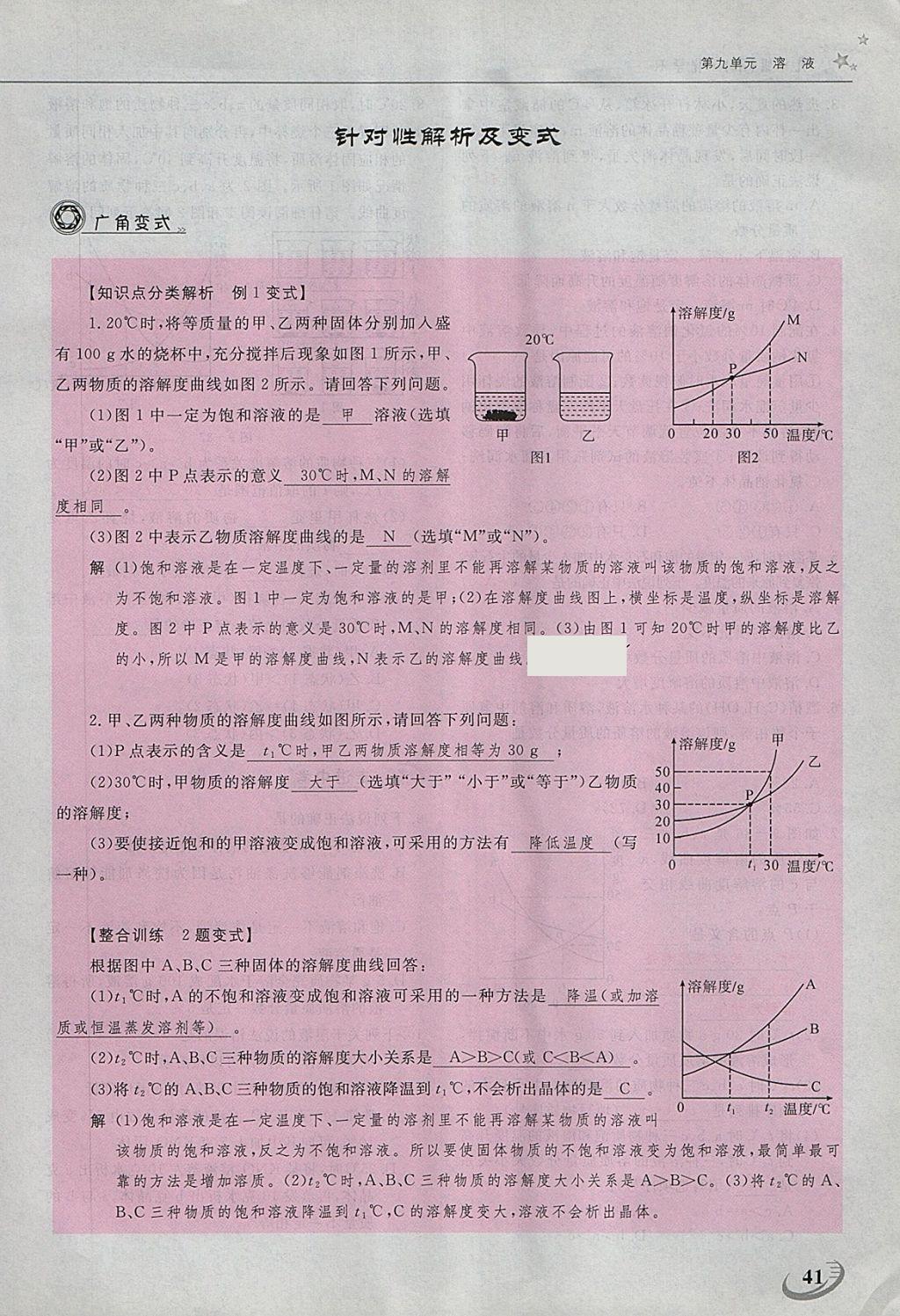 2018年五州圖書(shū)超越訓(xùn)練九年級(jí)化學(xué)下冊(cè)人教版 第64頁(yè)