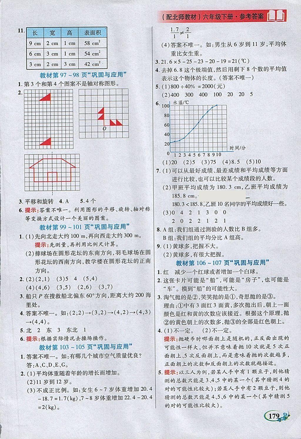 2018年教學(xué)大典六年級(jí)數(shù)學(xué)下冊(cè)北師大版 第25頁(yè)