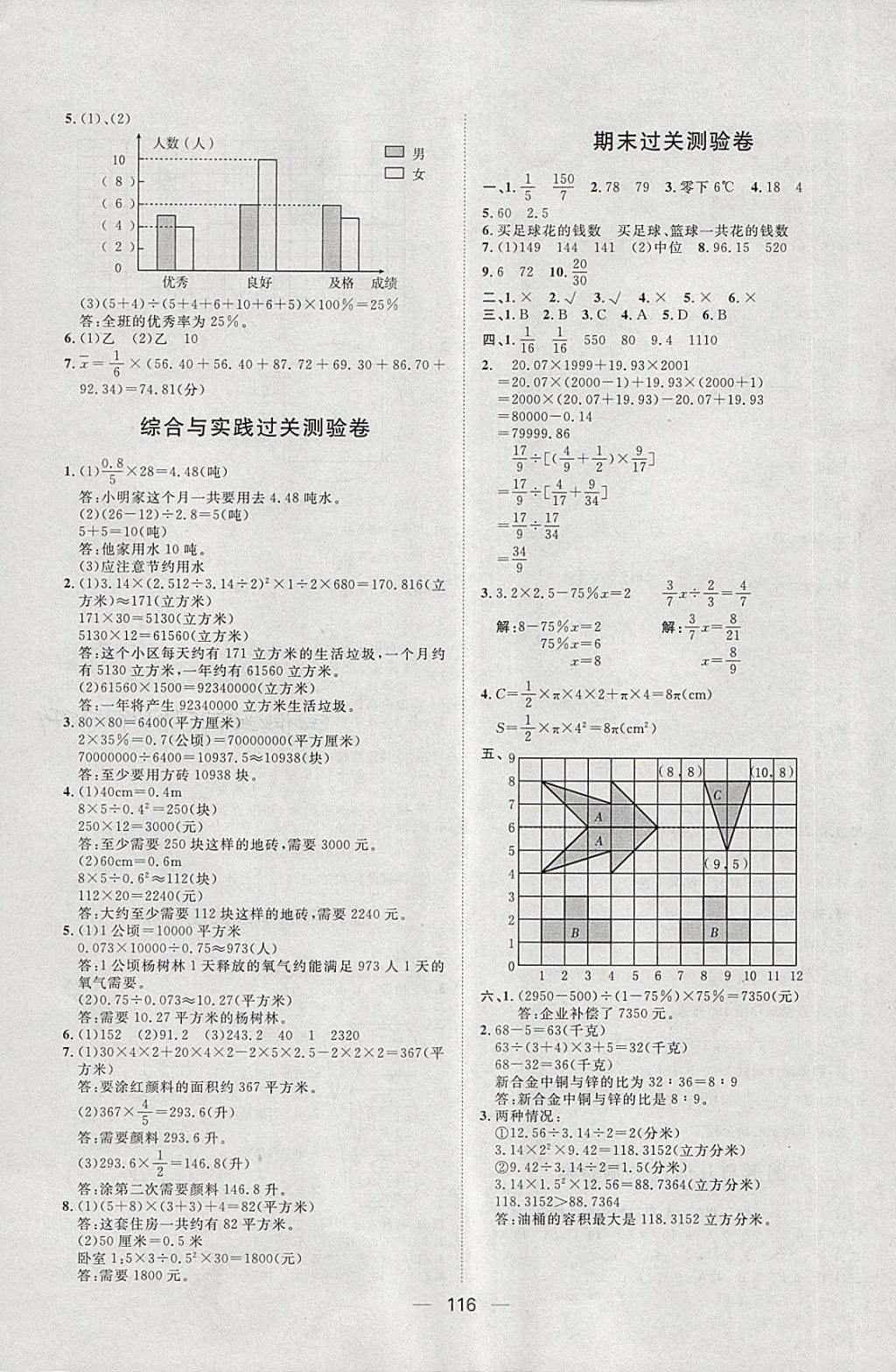 2018年陽光計(jì)劃第一步六年級(jí)數(shù)學(xué)下冊(cè)冀教版 第18頁